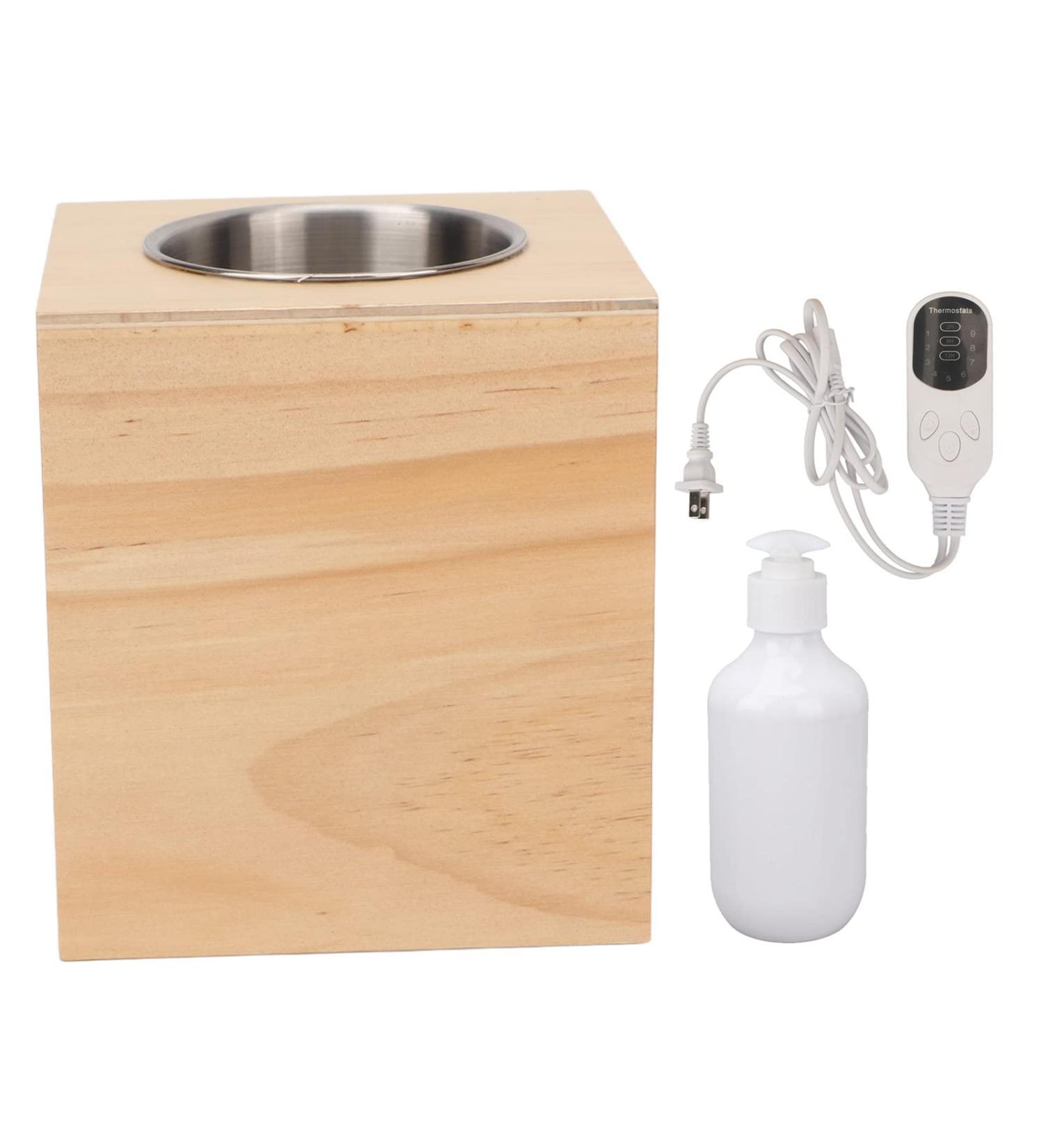 Massage Oil Warmer Massage Oil Heater Warmer Professional Heating Timeable Adjustable Temperature Single Bottle 110 250V - Buy Online on GoSupps.com