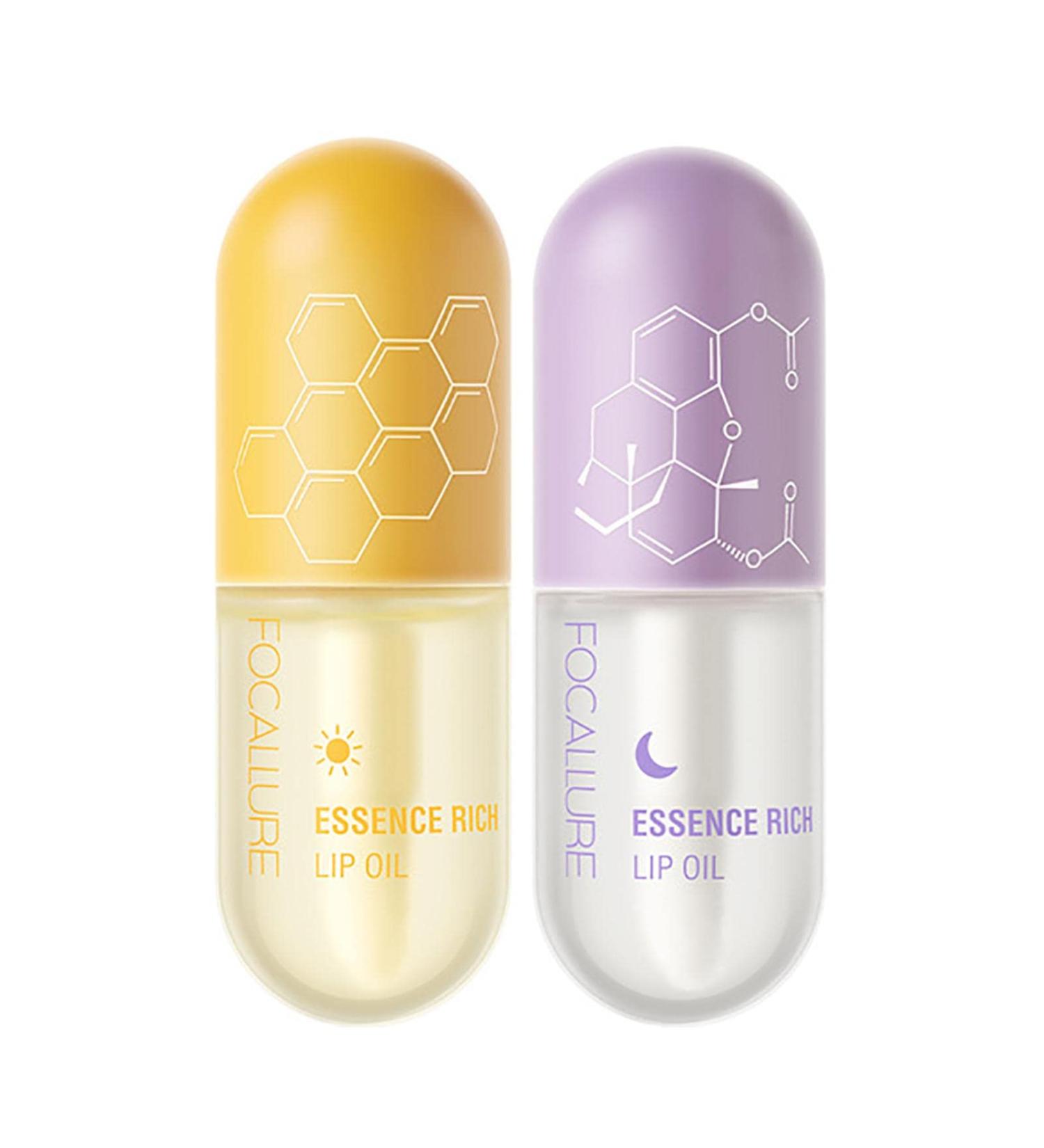 Buy N-X Lip Care Serum - Day & Night Moisturizing Lip Plumper Set | Replaces Lip Balm Reduces Fine Lines & Folds | 8G/ml - Buy Online on GoSupps.com