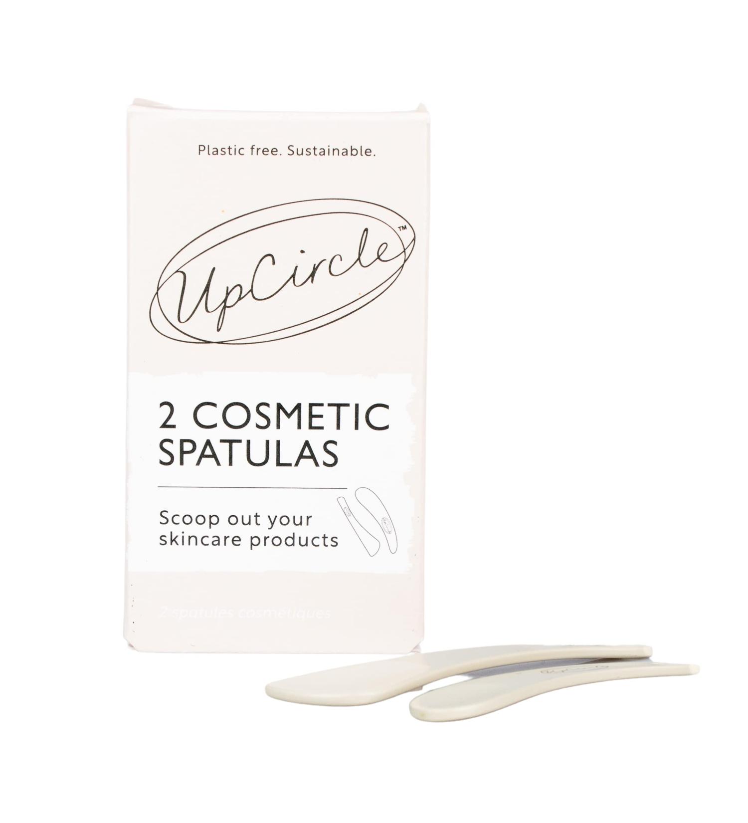 UpCircle Cosmetic Spatulas - 2 Pack - Clean, Water-Free, Sanitary, Plastic-Free, Washable, Reusable - Buy Online on GoSupps.com