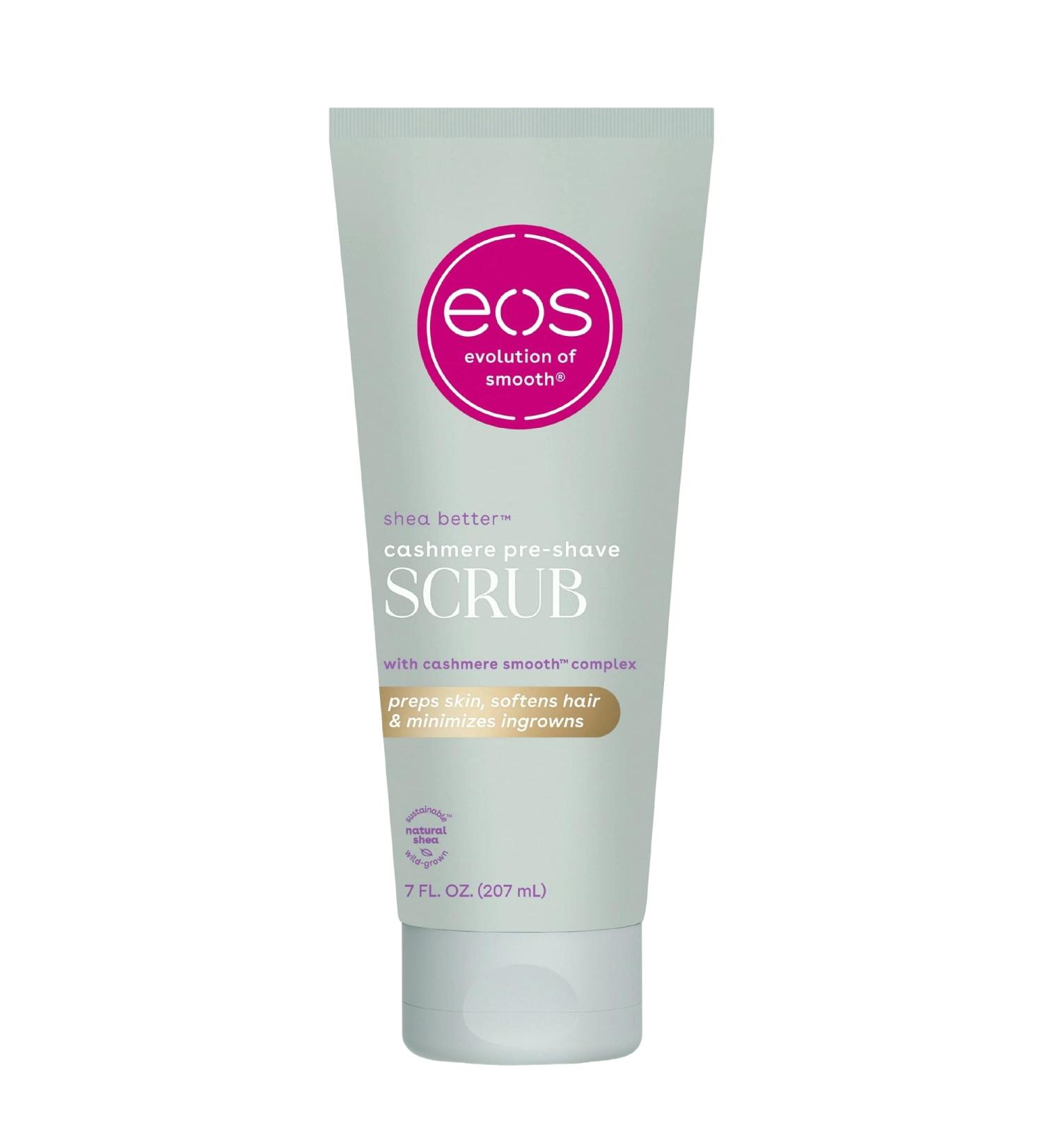 E s Cashmere Skin Collection - Pre-Shave Body Scrub for Dry Skin Vanilla Cashmere 7 fl oz - Shop Internationally - Buy Online on GoSupps.com