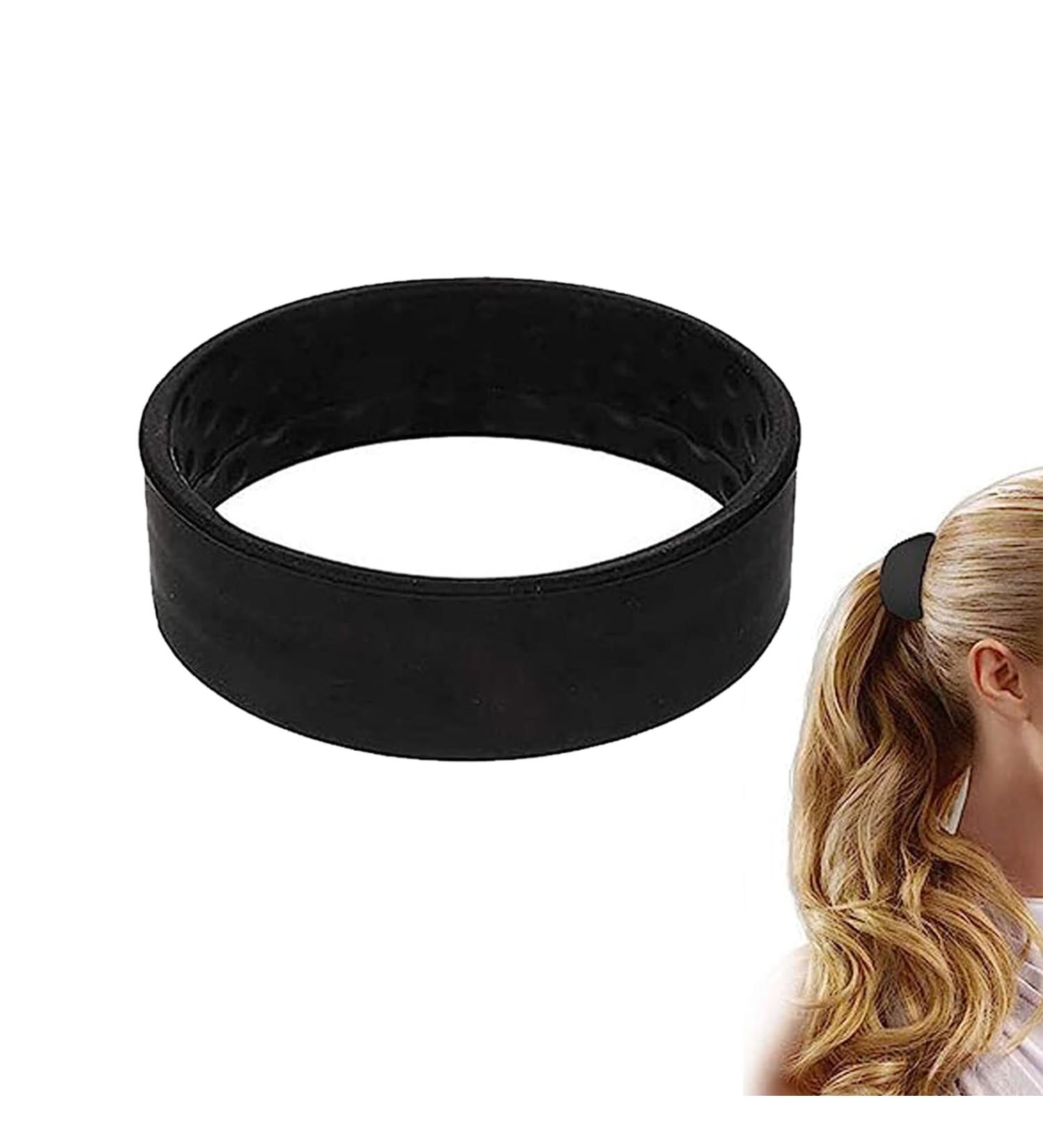Silicone Hair Tie - Foldable Ponytail Clips & Rubber Bands for Every Hairstyle | Perfect for School Work & Gym - Buy Online on GoSupps.com