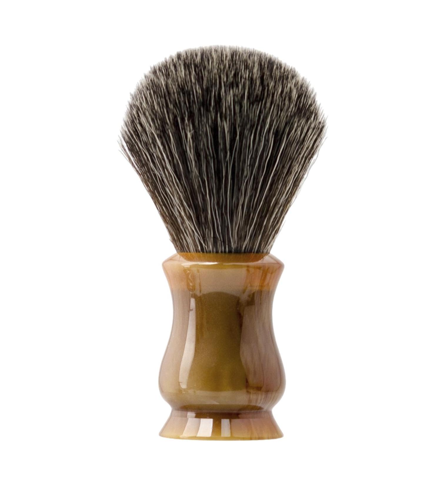 Harayaa Shaving Brush & Cream Tool | Resin Handle for Beard | Perfect Gift for Boyfriend | BRAUN Quality - Buy Online on GoSupps.com