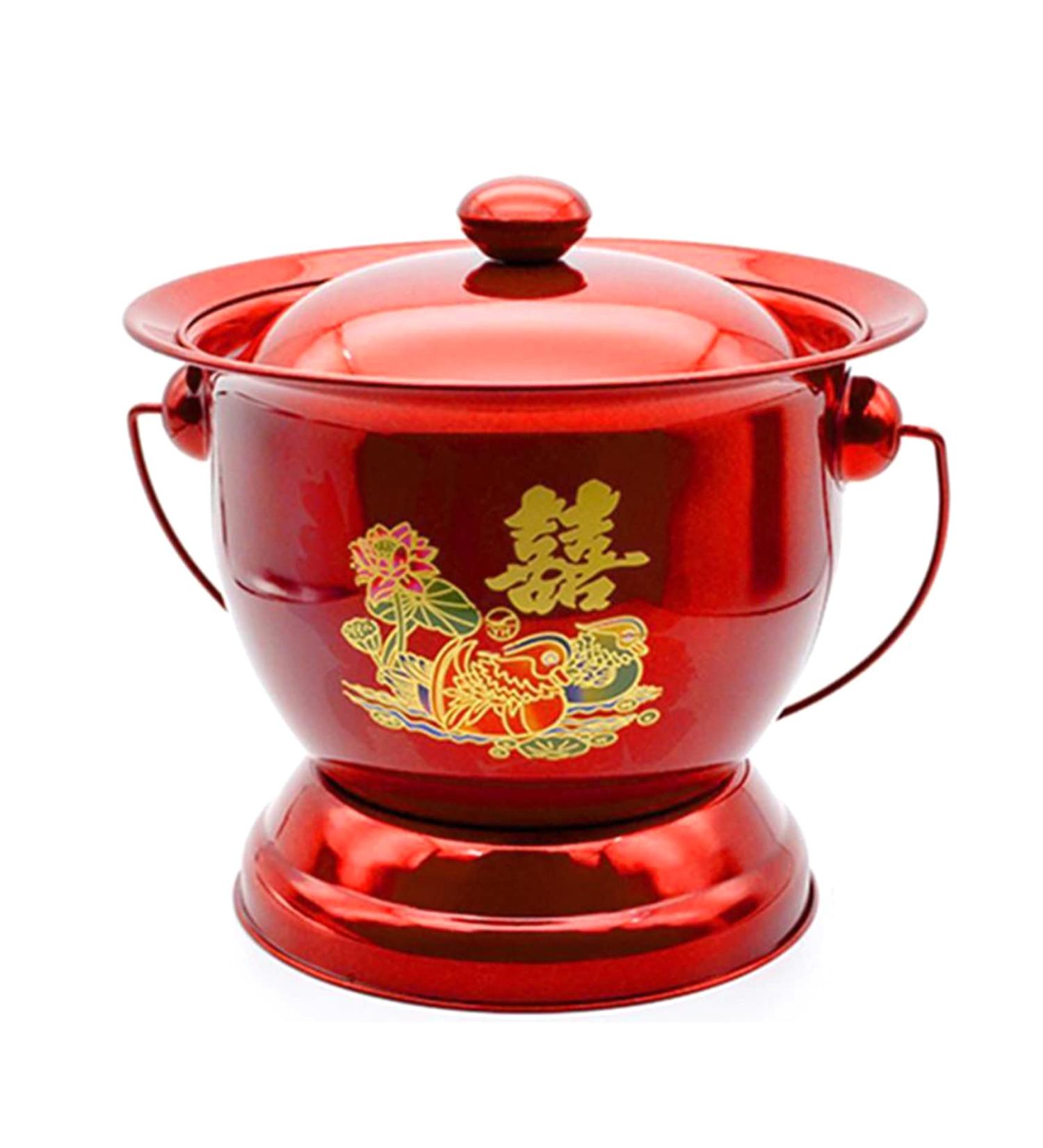 Bedpan with Lid Adult Baby Potty Large Capacity Portable Toilet for Camping High Angle Pregnant Woman Camping Toilet - Buy Online on GoSupps.com