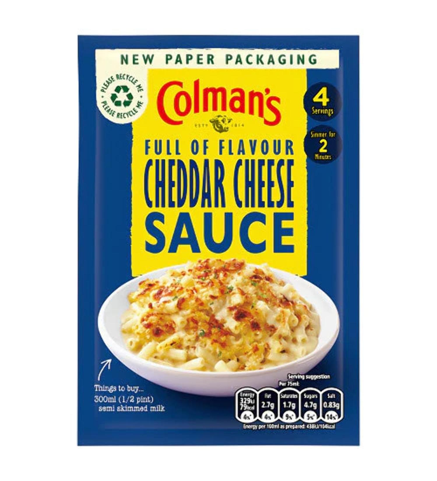 MASColman's Sauce Mix Cheddar Cheese 40g-Food