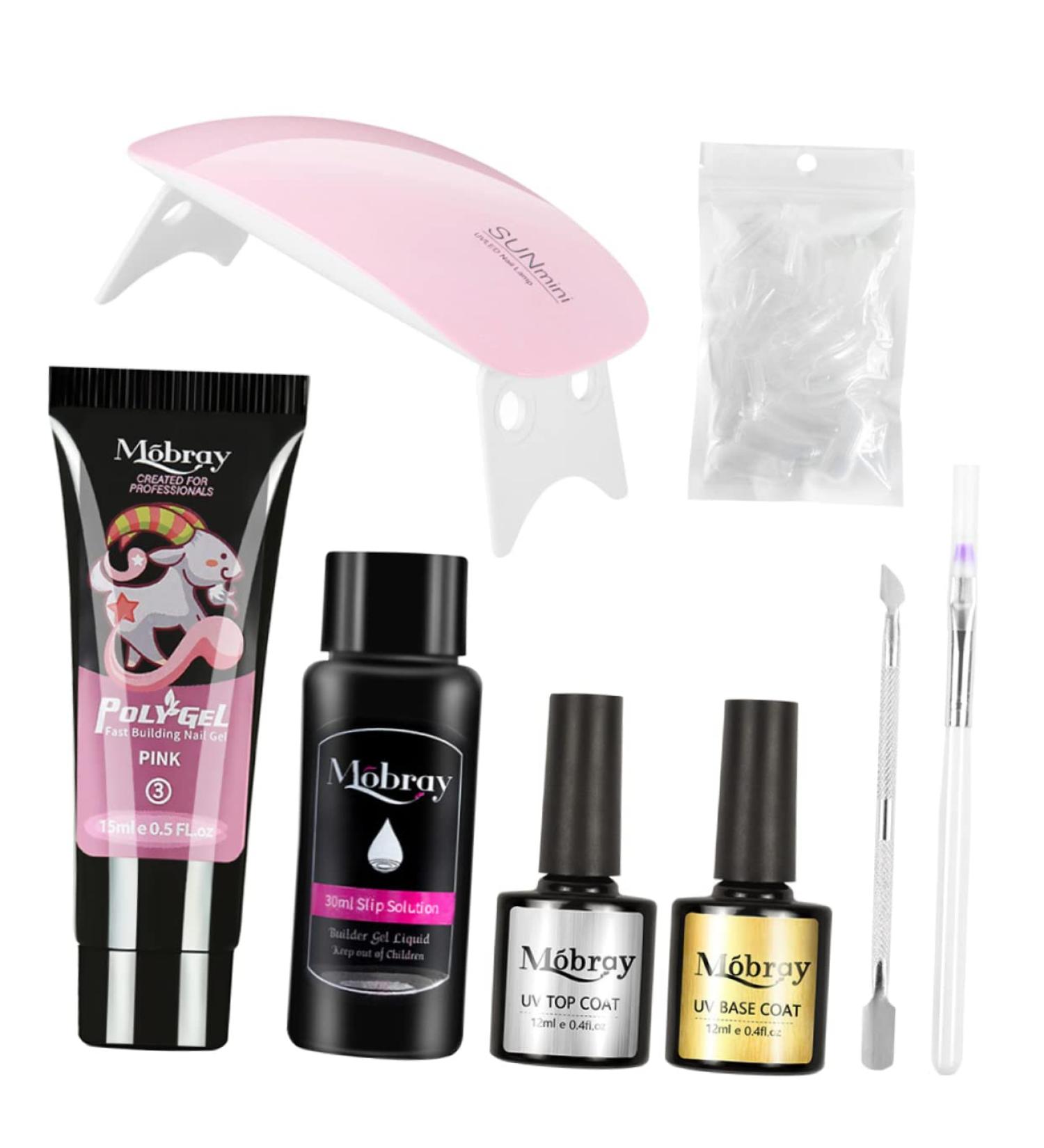 FRCOLOR 1Set manicure tools set nail kit nail gel polish kit nail polish gel nail art gel nails gel kit de manicura nail art kit gel for nails Nail Builder Gel clean water abs quick dry - Buy Online on GoSupps.com