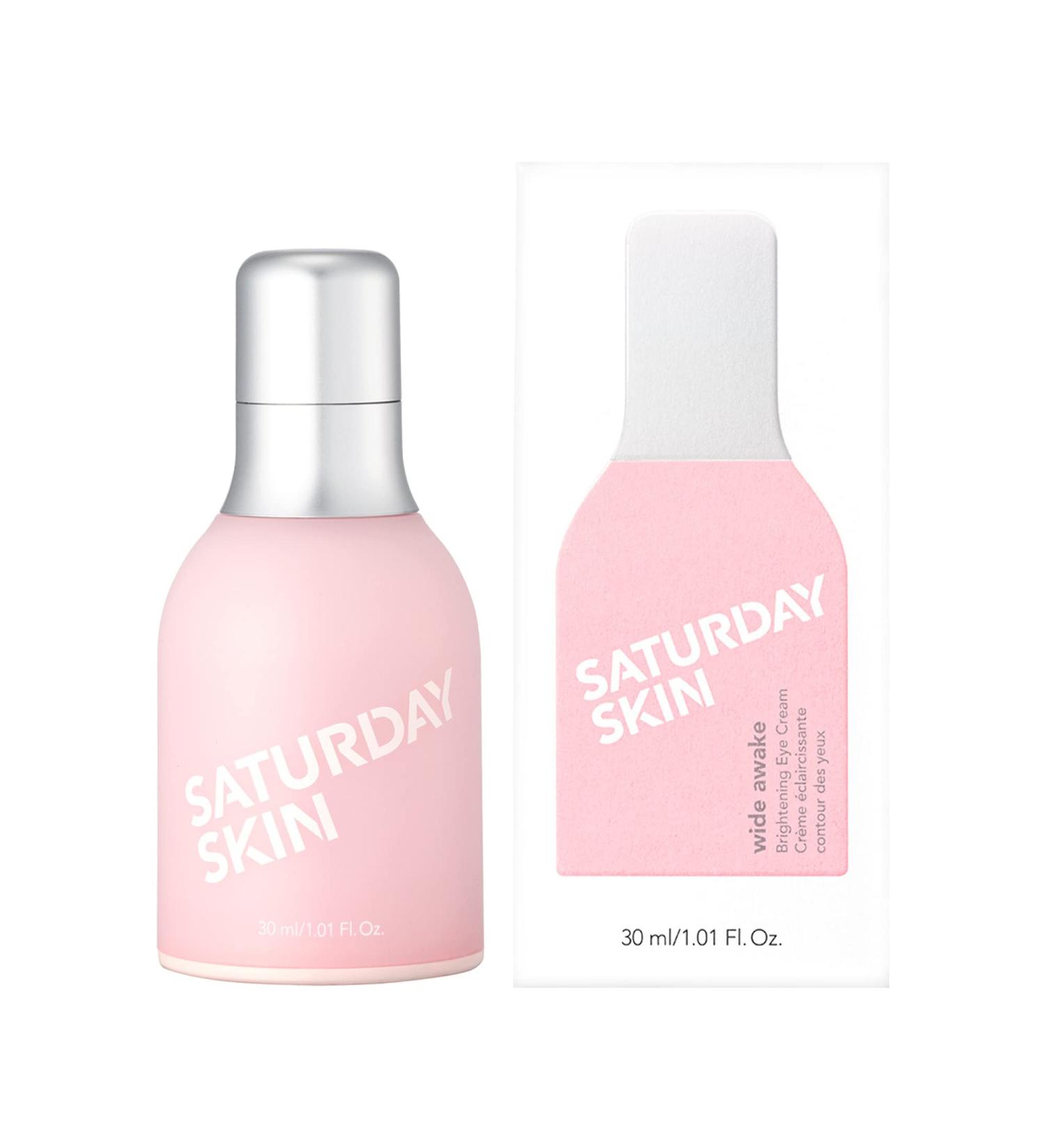 Saturday Skin Wide Awake Brightening Eye Cream 1.01 fl oz | Illuminate & Refresh Tired Eyes - Buy Online on GoSupps.com