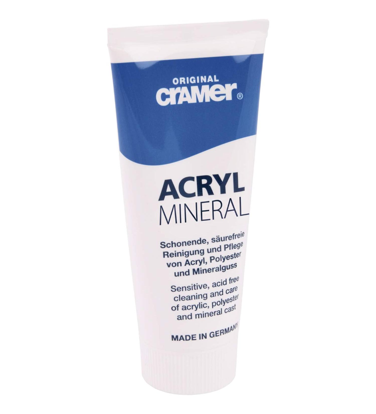 CRAMER 66140 9 bathroom care zur cleaning and care of acrylic fever glass and polyester surfaces Bad care-for cleaning and maintaining acrylic fever glass and polyester surfaces