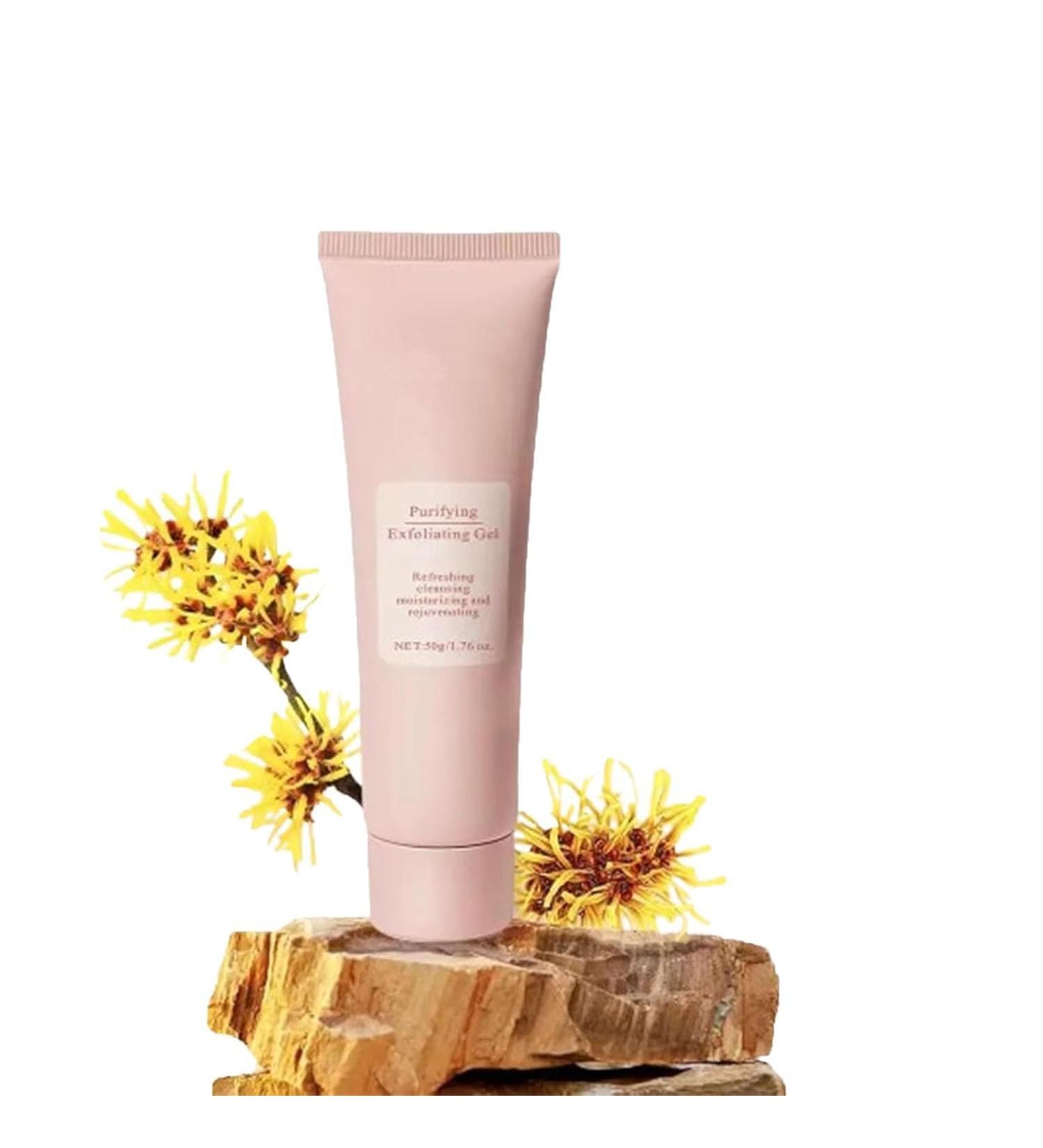 Purifying Enzyme Exfoliator Gel - Gentle Facial & Body Scrub for Deep Cleansing Dead Skin Removal & Pore Minimizing - Exfoliating Gel with Enzymes for All Skin Types - 4.22 Fl Oz - Buy Online on GoSupps.com