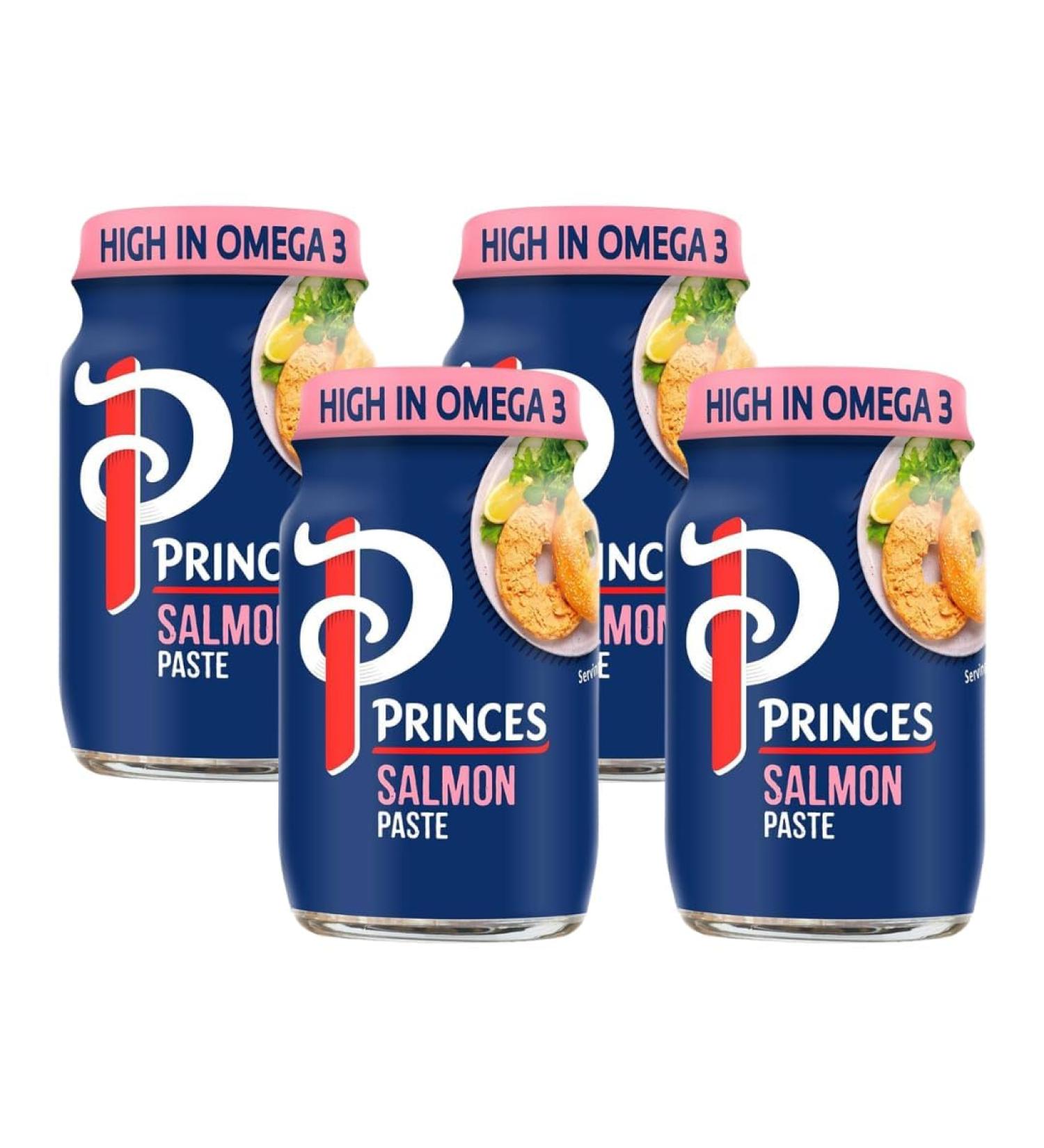 Salmon Paste Bundle Containing Princes Salmon Paste 75g (4 Pack) - Buy Online on GoSupps.com