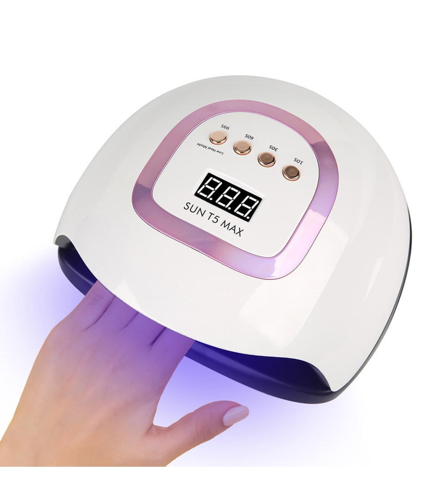 Felenny LED UV Nail Dryer Lamp 220W Fast Gel Polish Nail Dryer Professional Nail Gel Polish Dryer Curing Lamp with 4 Timer Setting Auto Sensor 42 Beads for Nail Art Design - Buy Online on GoSupps.com