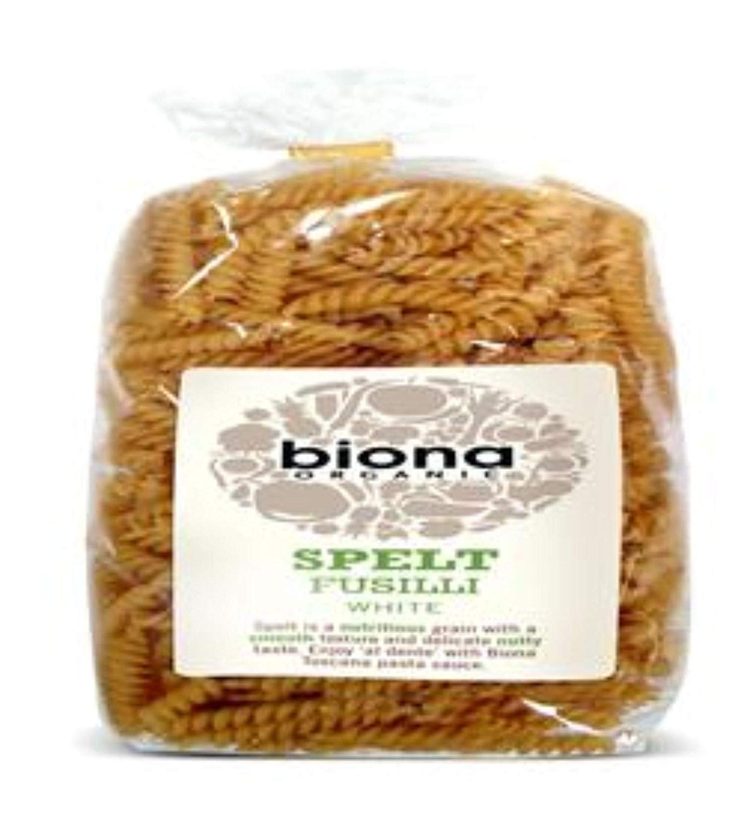 Biona Organic - Spelt Pasta White - Fusilli - 500g