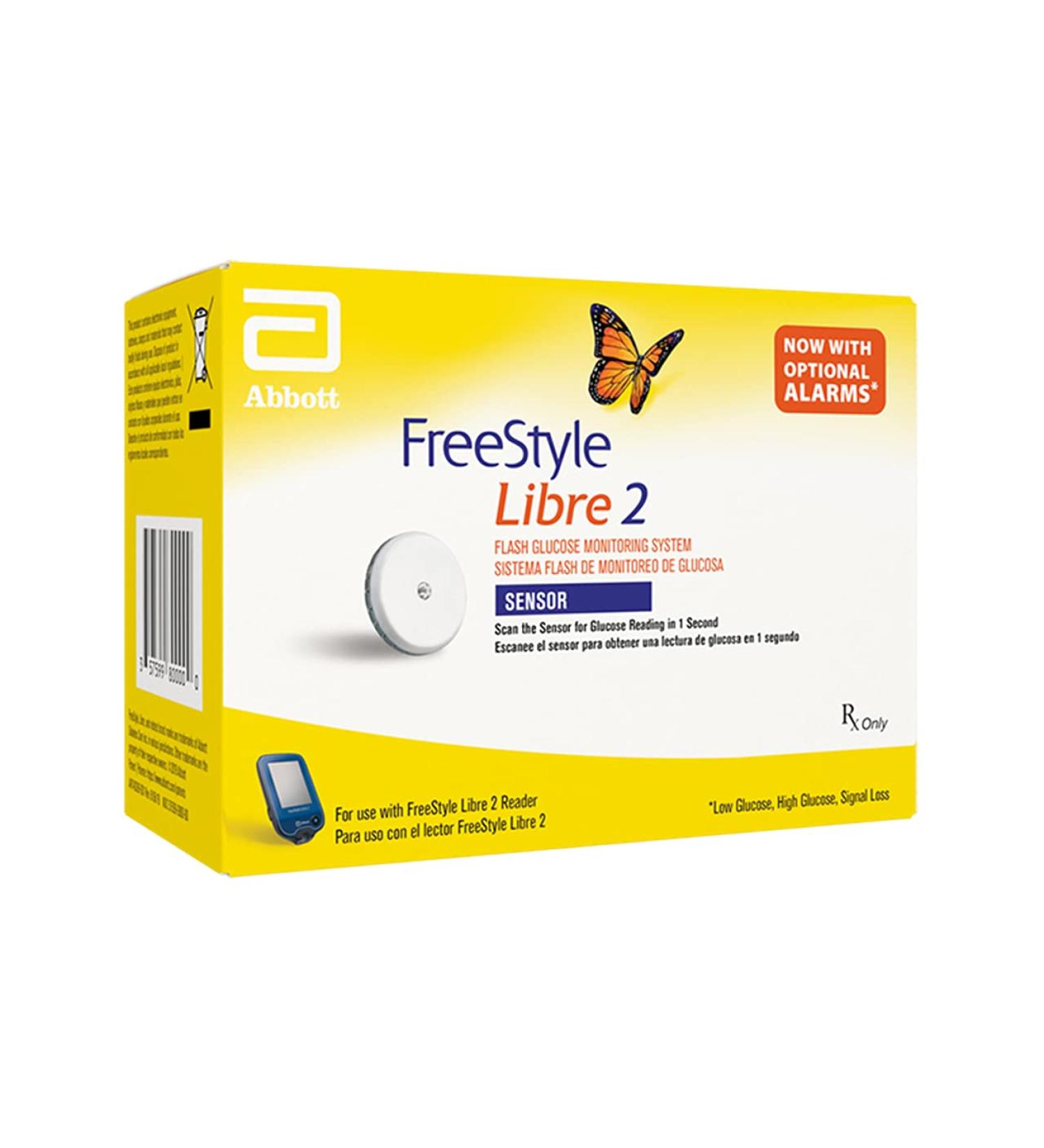 Abbot Freestyle Libre Sensor 2 Glucose Monitoring Sensor