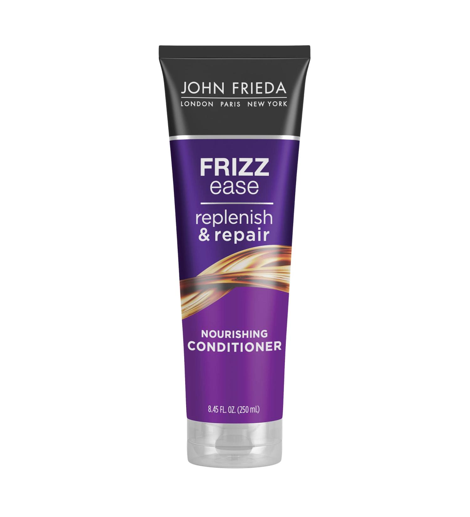 John Frieda Anti-Frizz Conditioner - Replenish & Repair with Argan & Coconut Oil Paraben Free Cruelty Free 8.45 Oz - Perfect for Dry & Frizzy Hair - Buy Online on GoSupps.com