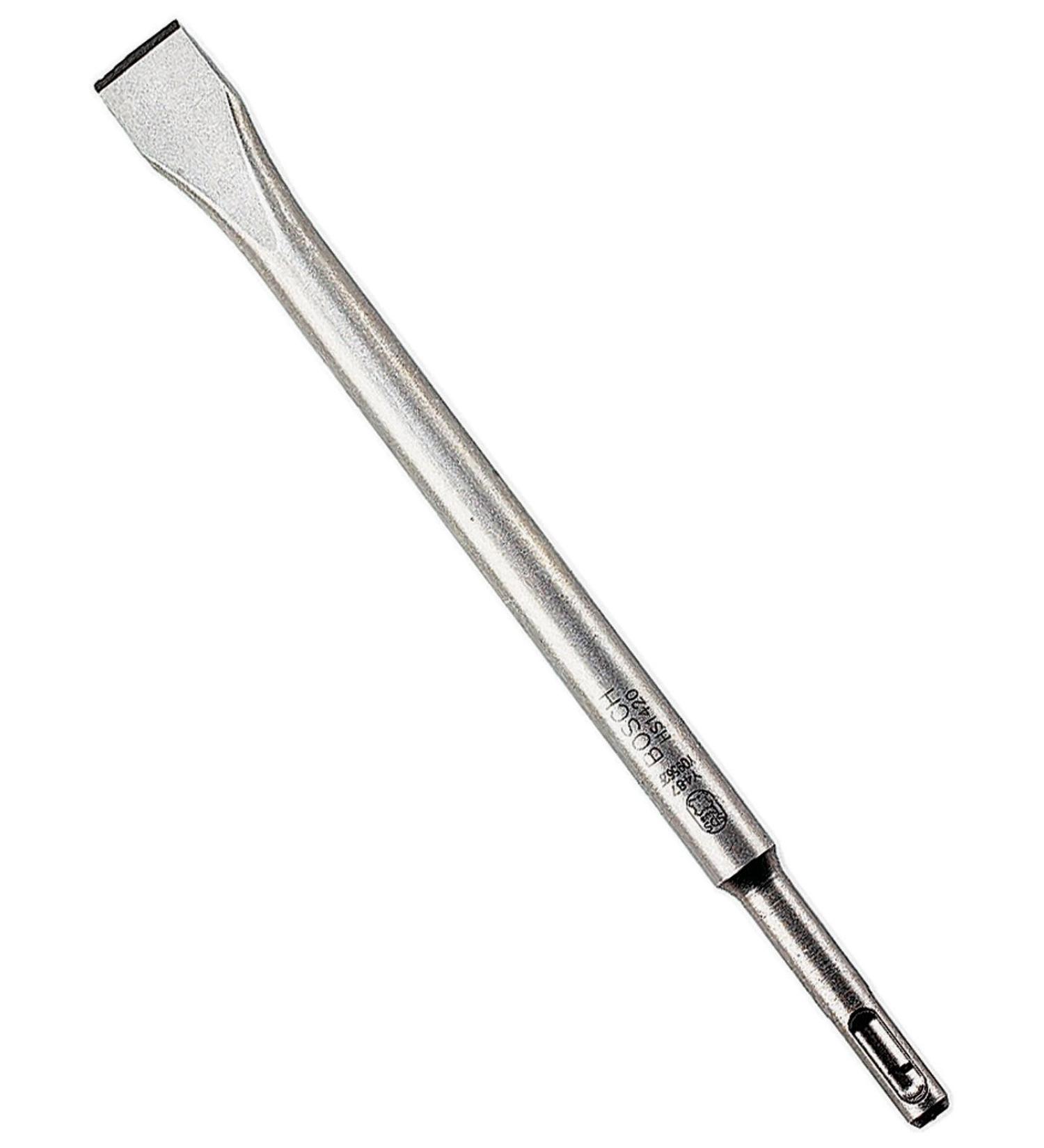 BOSCH 1618600010 3/4-Inch X 10-Inch Chisel (HS1420) Silver SDS-Plus Flat Chisel 3/4 Inch - Buy Online on GoSupps.com