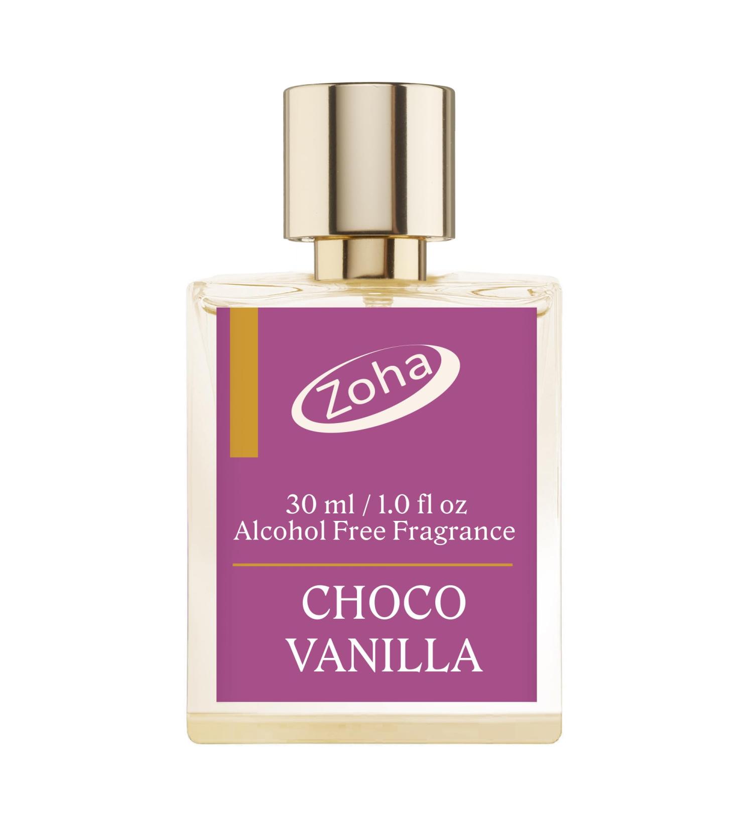 Zoha Choco Vanilla Oil Perfume for Women & Men Roll On Perfume Oil and Choco Perfume Spray Alcohol Free Skin Moisturizing Choco Musk Oil Perfume 1 Fl Oz (Pack of 1) - Buy Online on GoSupps.com