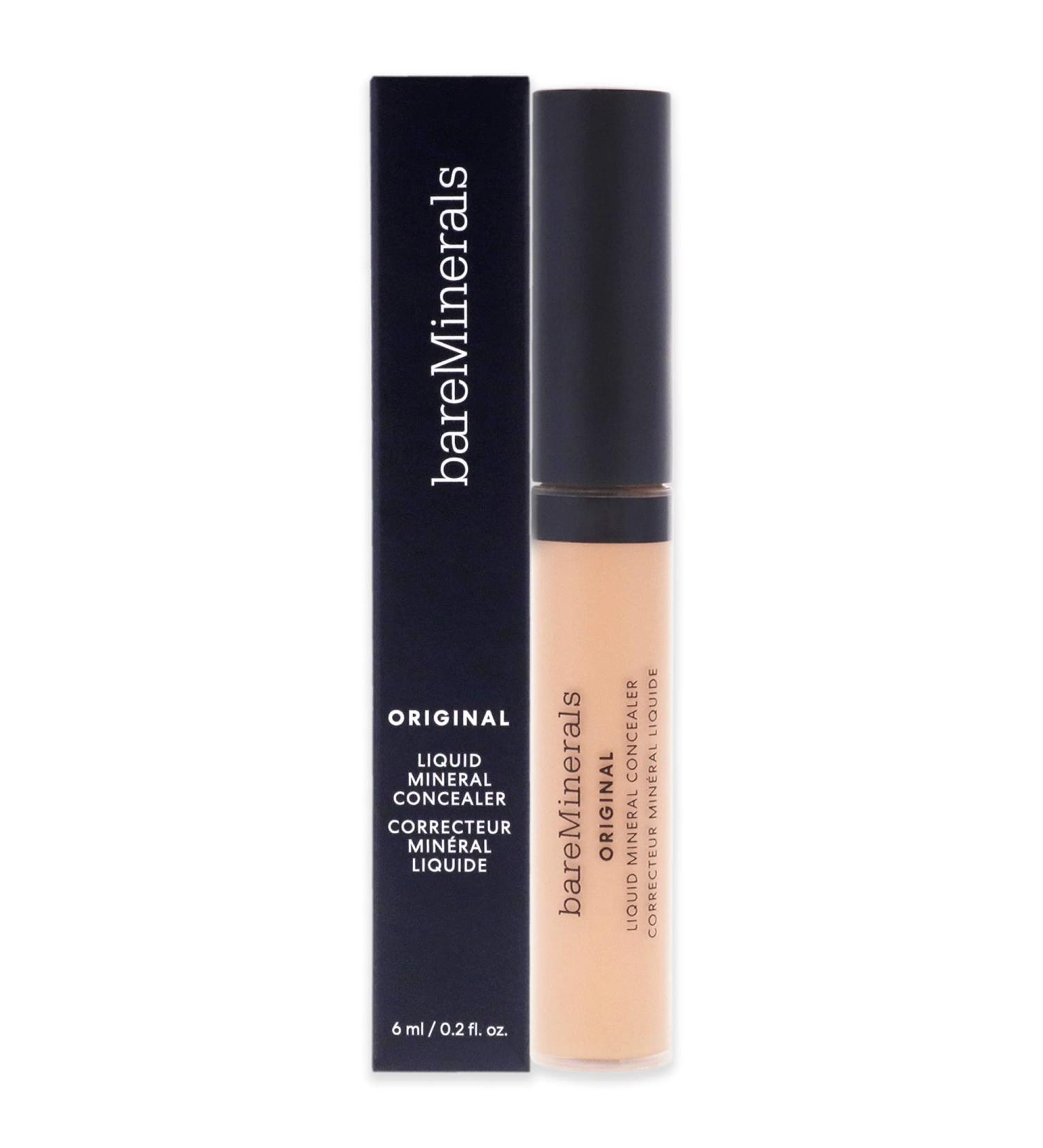bareMinerals Original Liquid Mineral Concealer 2N Light 0.2 fl oz - Full Coverage Concealer - Buy Online on GoSupps.com