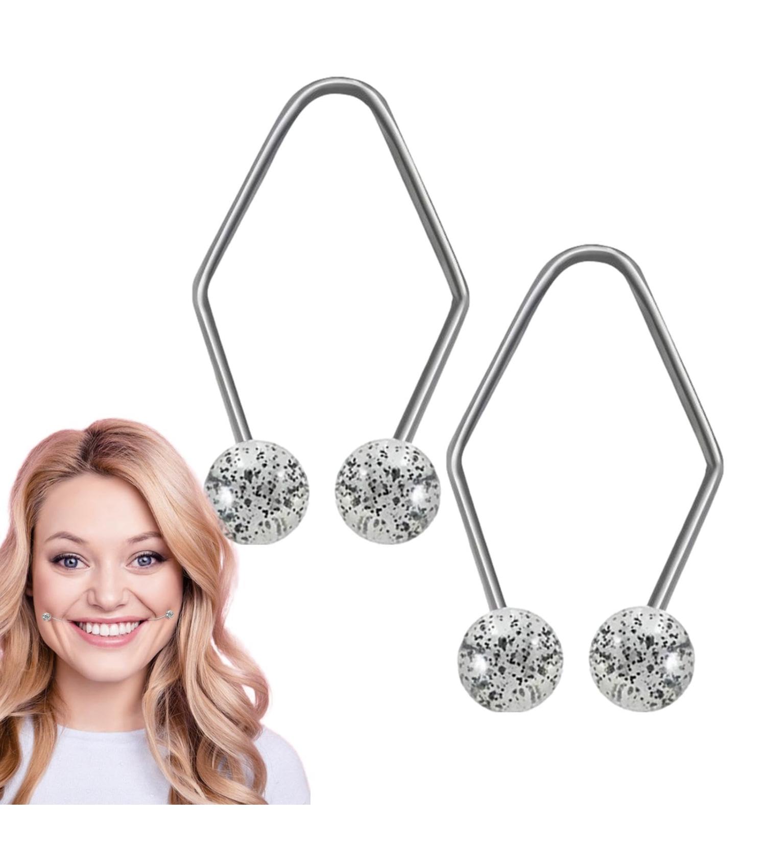 Neamou Dimple Maker for Face | Dimple Maker Skin Care Tools | Natural Dimples Devices Portable Facial Care & Exerciser for Women Girls Black - Buy Online on GoSupps.com