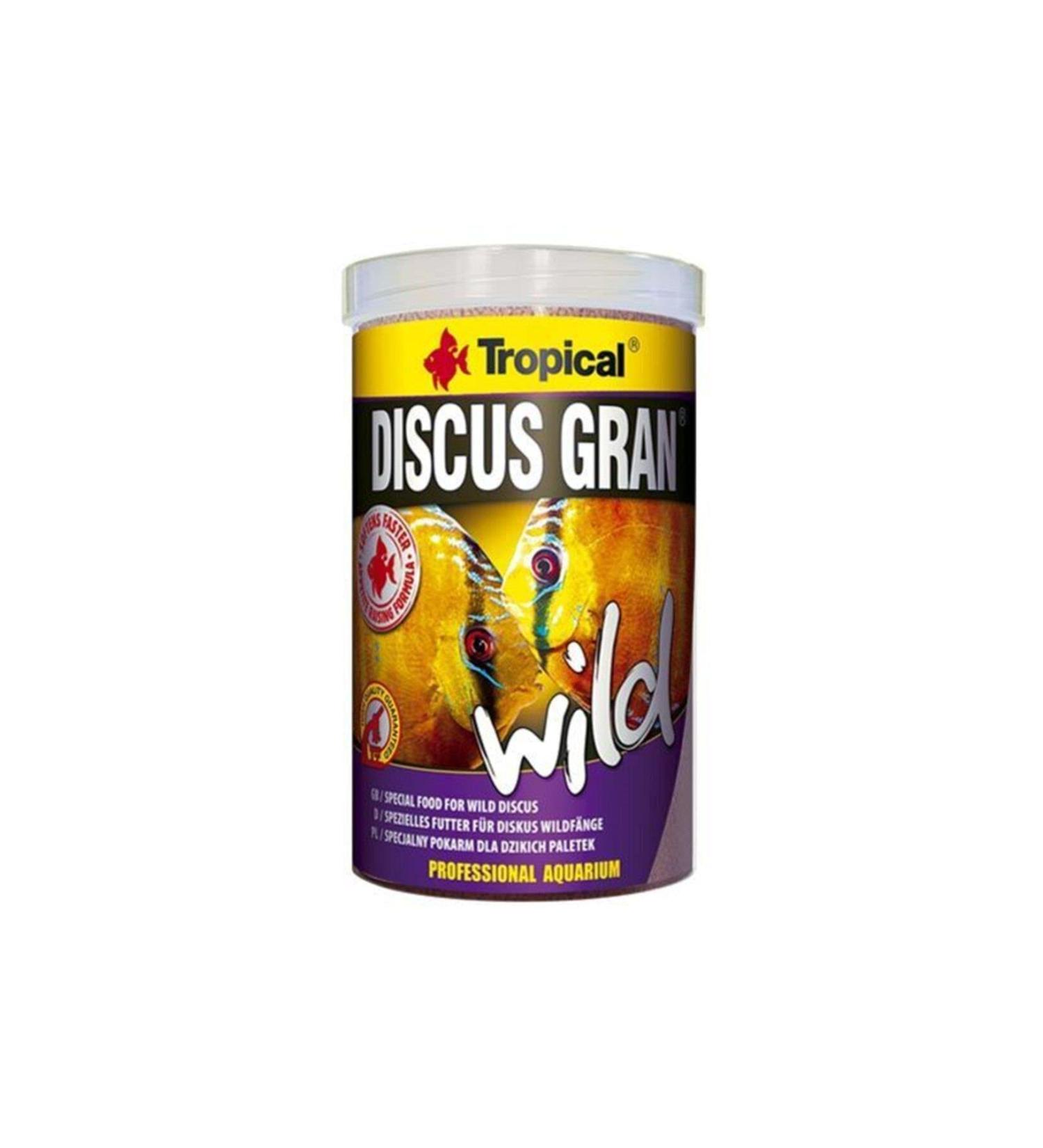 TROPICAL Discus Gran Wild 1000ml / 440g - Special food for Wild Discus
