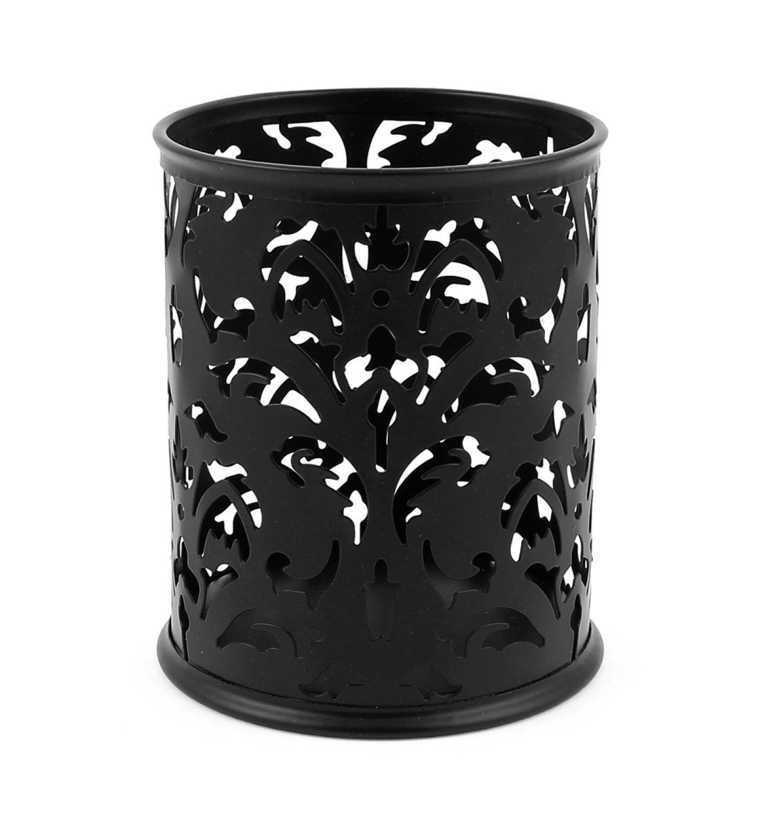 Demarkt Makeup Brush Keeper & Organizer - Black Makeup Brush Container | Storage Holder 10x8.2cm - Buy Online on GoSupps.com