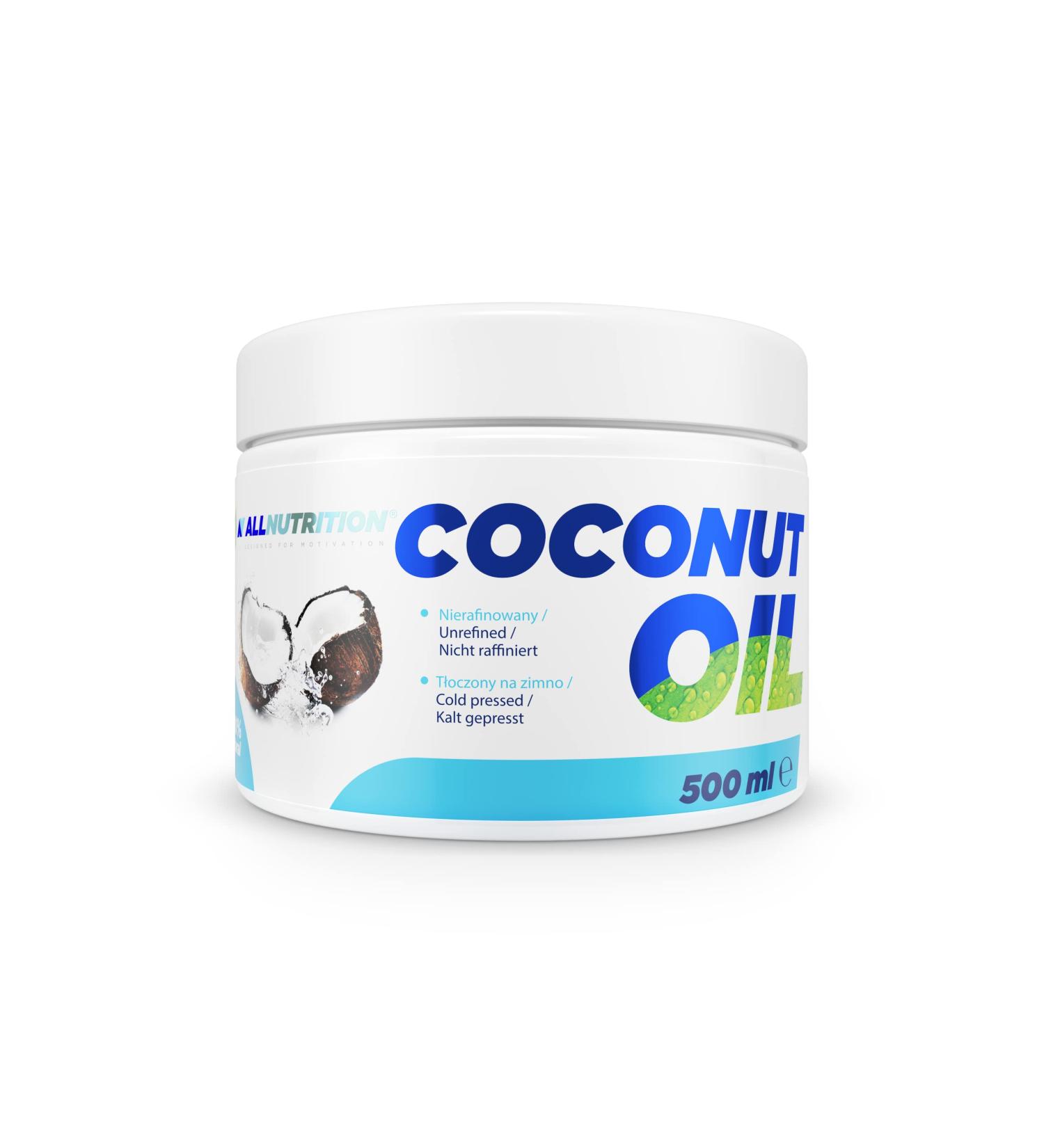 Allnutrition Coconut Oil Unrefined 500 ml - Buy Online on GoSupps.com