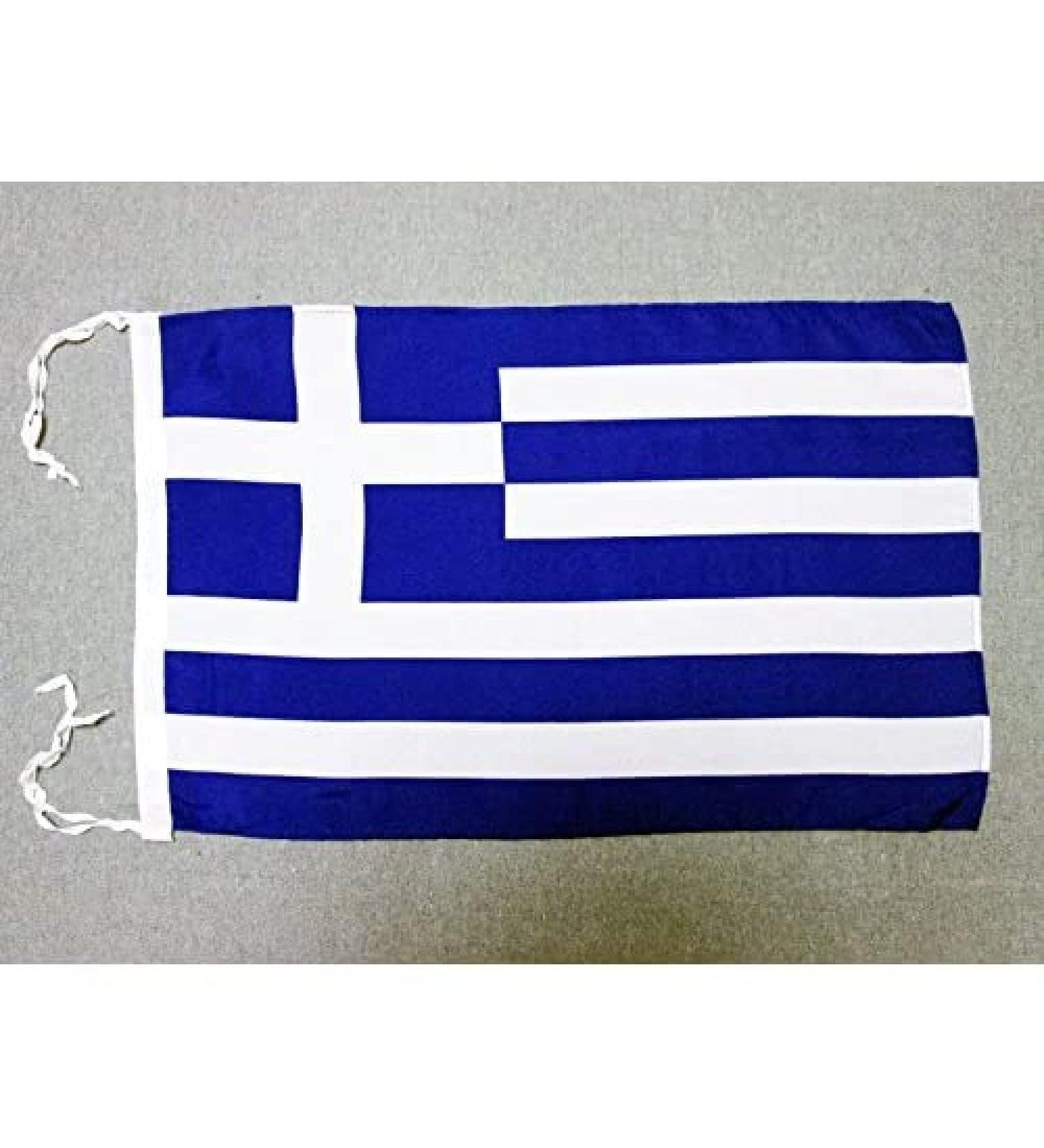 AZ FLAG Flag GREECE 45x30cm with cord - GREEK flag 30 x 45 cm - flags Top quality