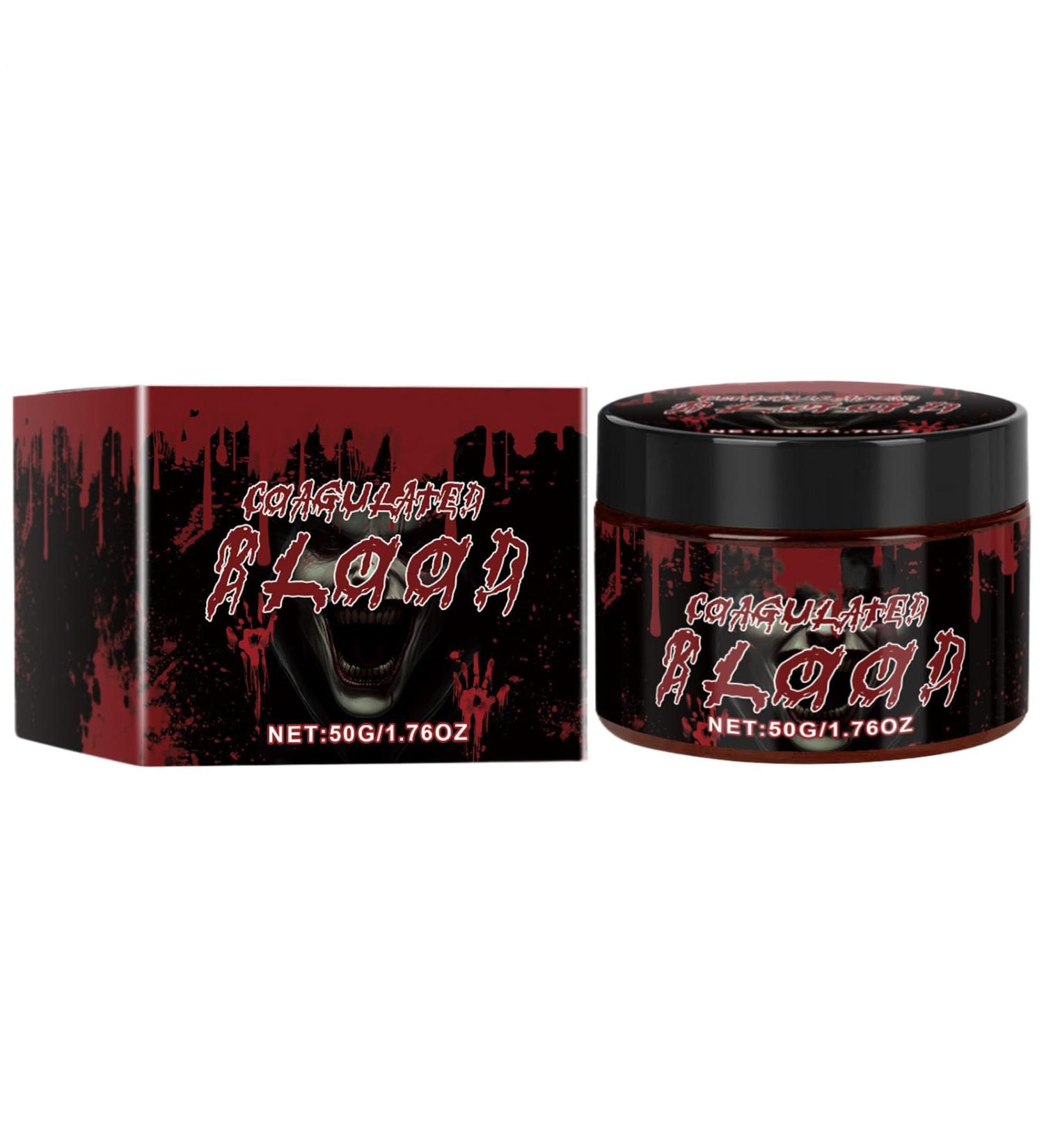  G n rique Washable Artificial Blood Blood Effect Makeup 50ml Body Paint for Costume Beauty Fancy Dress Face and Body Makeup Halloween Party Adults Zombie and Vampire - Buy Online on GoSupps.com