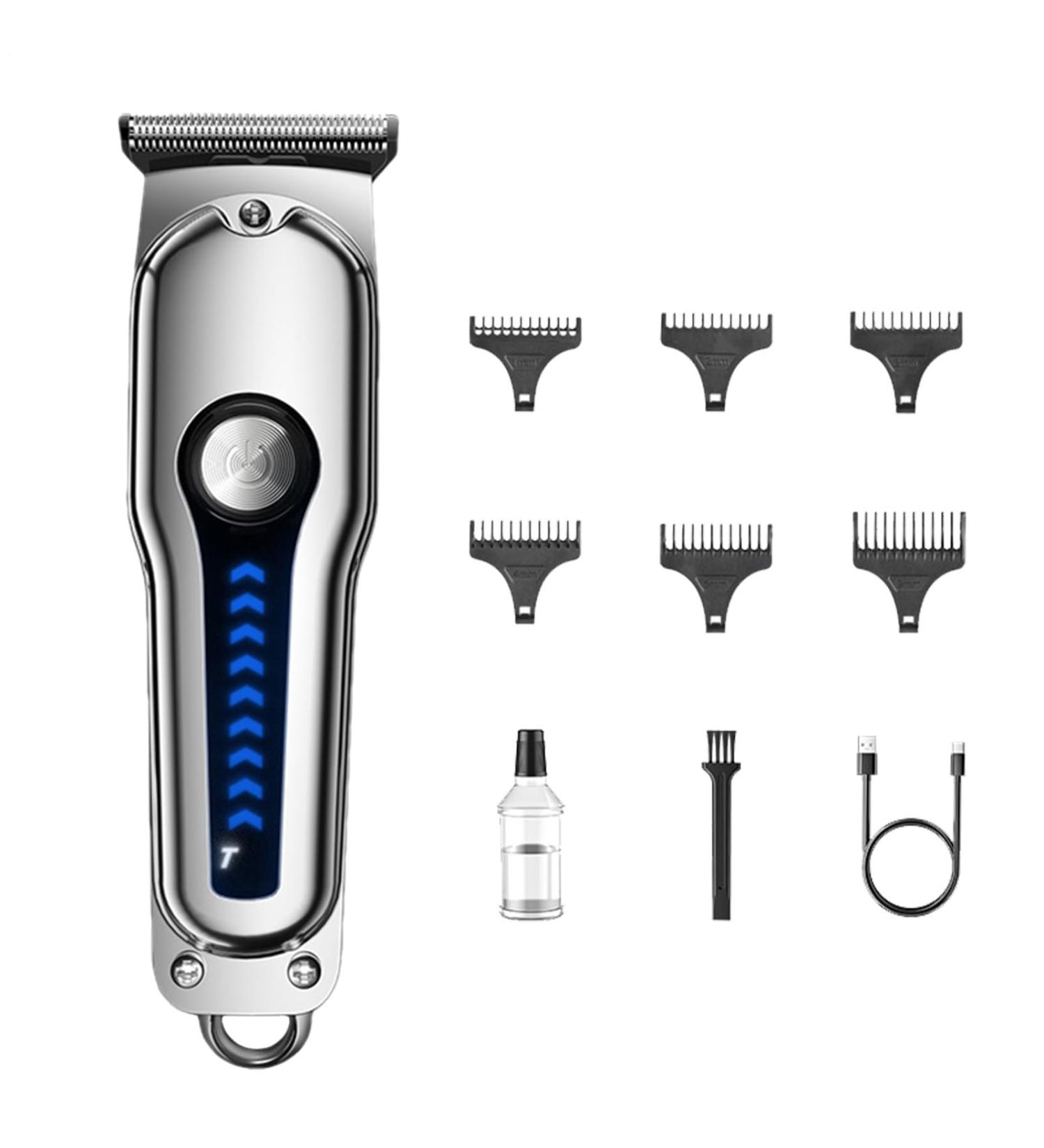 Hair Cutting Trimmer scissors Tools Quiet Adjustable Trimmer for Travel Care Gentleman Styling Home Use Contouring - Buy Online on GoSupps.com