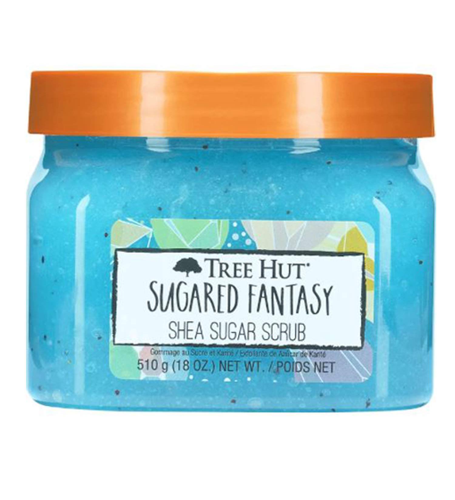 TREE HUT Sugared Fantasy Shea Sugar Scrub 18 Oz Formulated With Real Sugar Certified Shea Butter And Blueberry Extract Exfoliating Body Scrub That Leaves Skin Feeling Soft  Smooth (Sugared Fantasy) - Buy Online on GoSupps.com