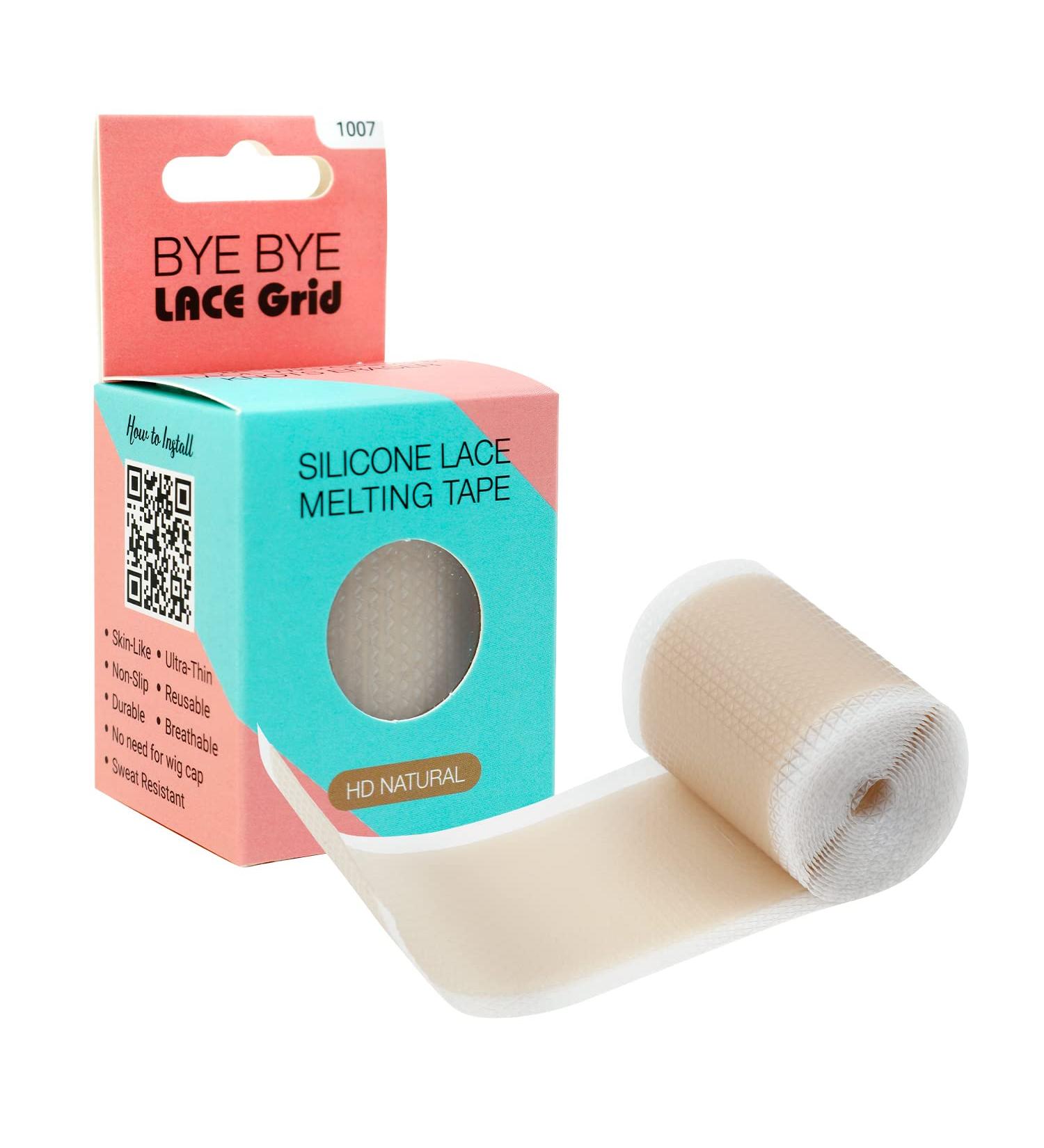 STUDIO LIMITED Lace Wig Grids & Knots Eraser Tape - Natural HD Cover, Silicone Melting & Non-Slip, Reusable & Breathable - Buy Online on GoSupps.com