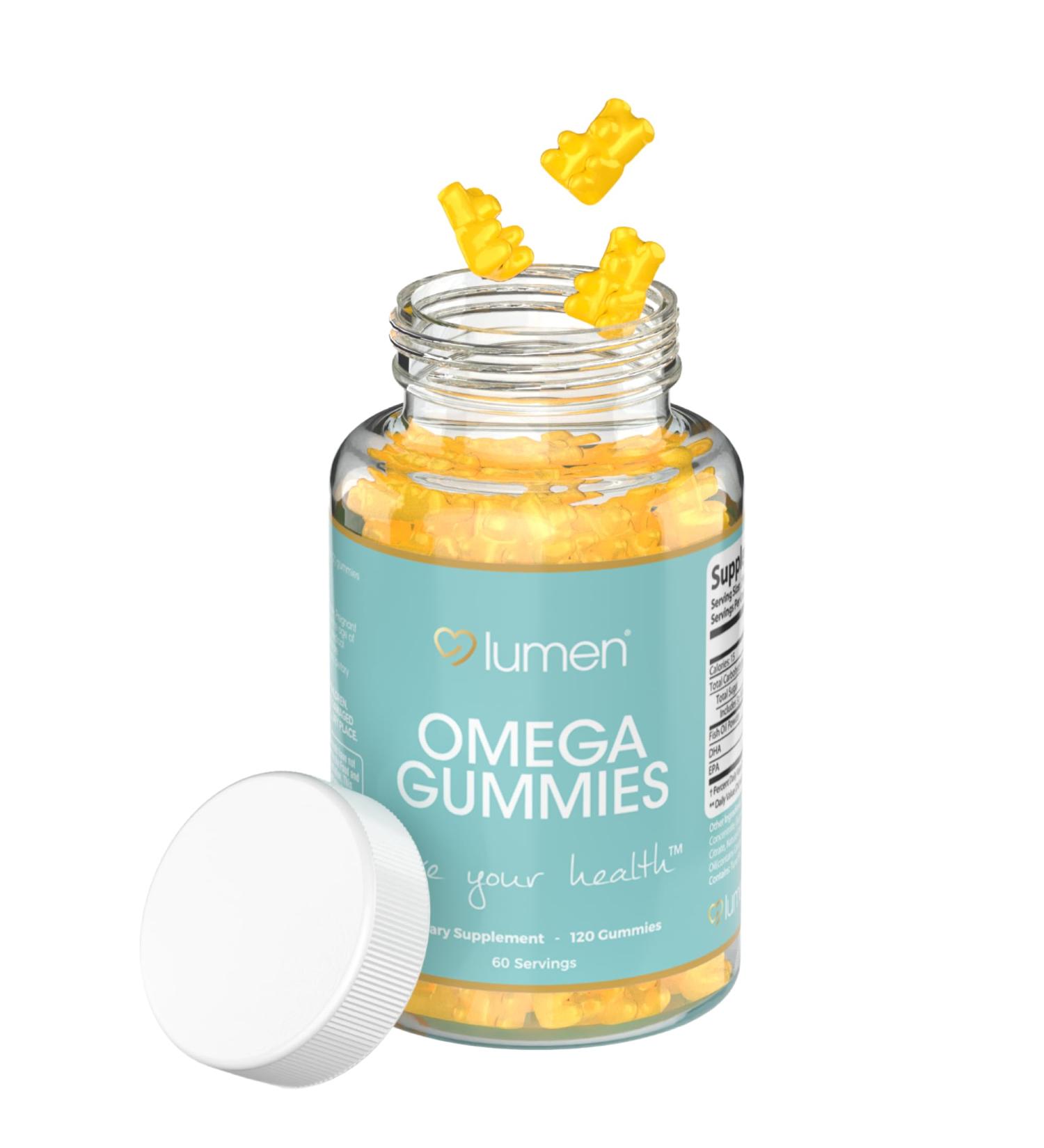 Omega Gummies Parent (120 Count (Pack of 1)) - Buy Online on GoSupps.com