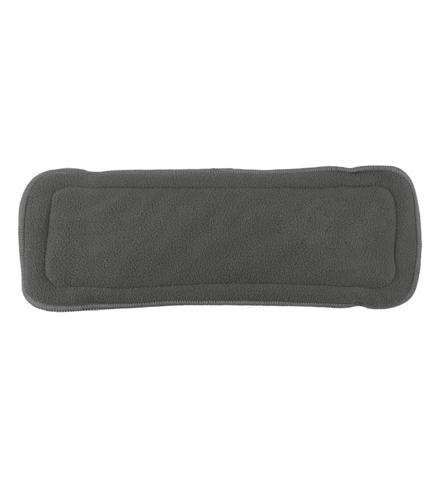 Happy Cherry Washable Reusable Baby Diaper - Soft Bamboo Fabric Insert (1 Piece Black) | Eco-Friendly & Comfortable Cloth Diaper - Buy Online on GoSupps.com