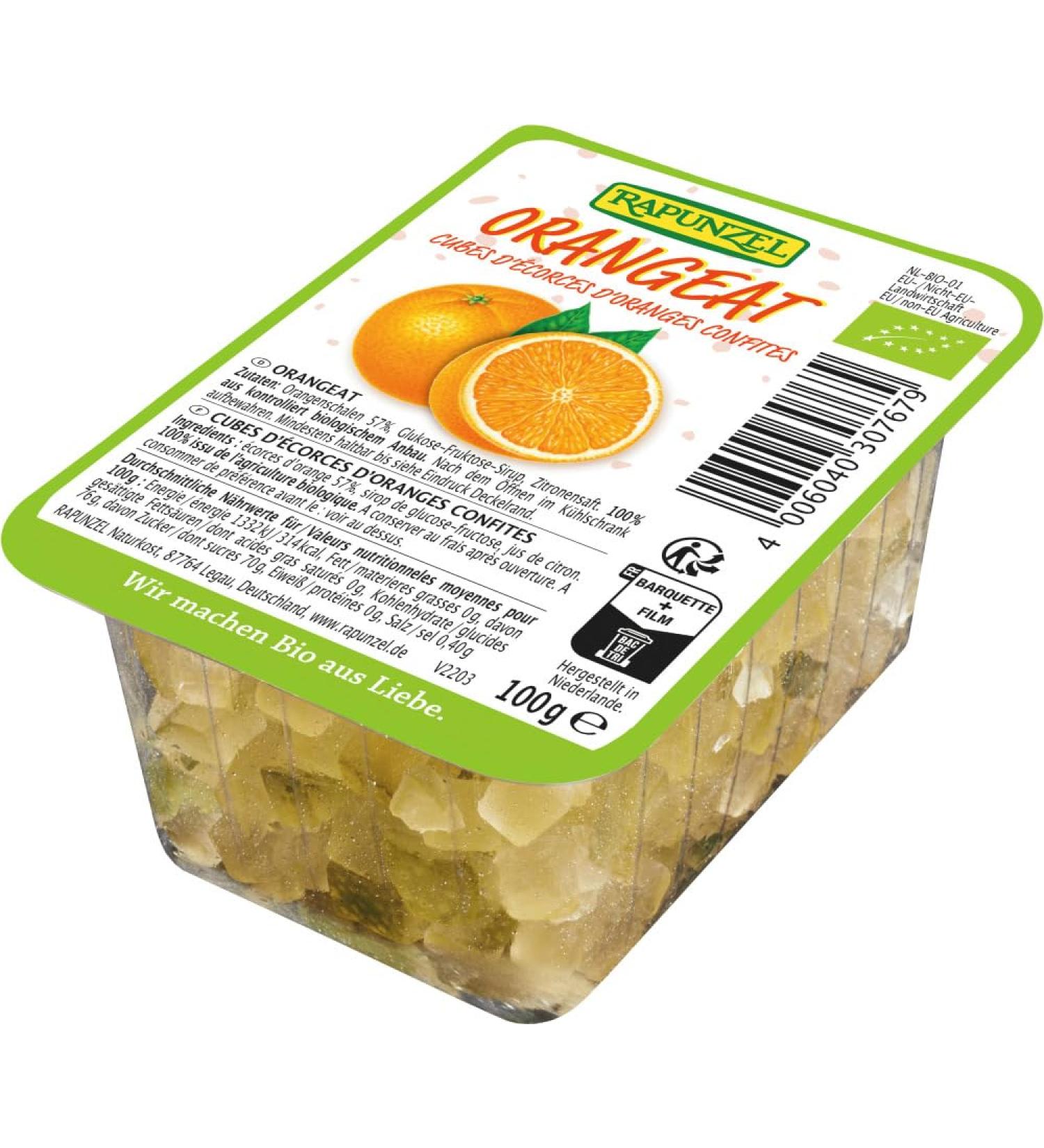 Rapunzel Organic orange diced 6 x 100 g