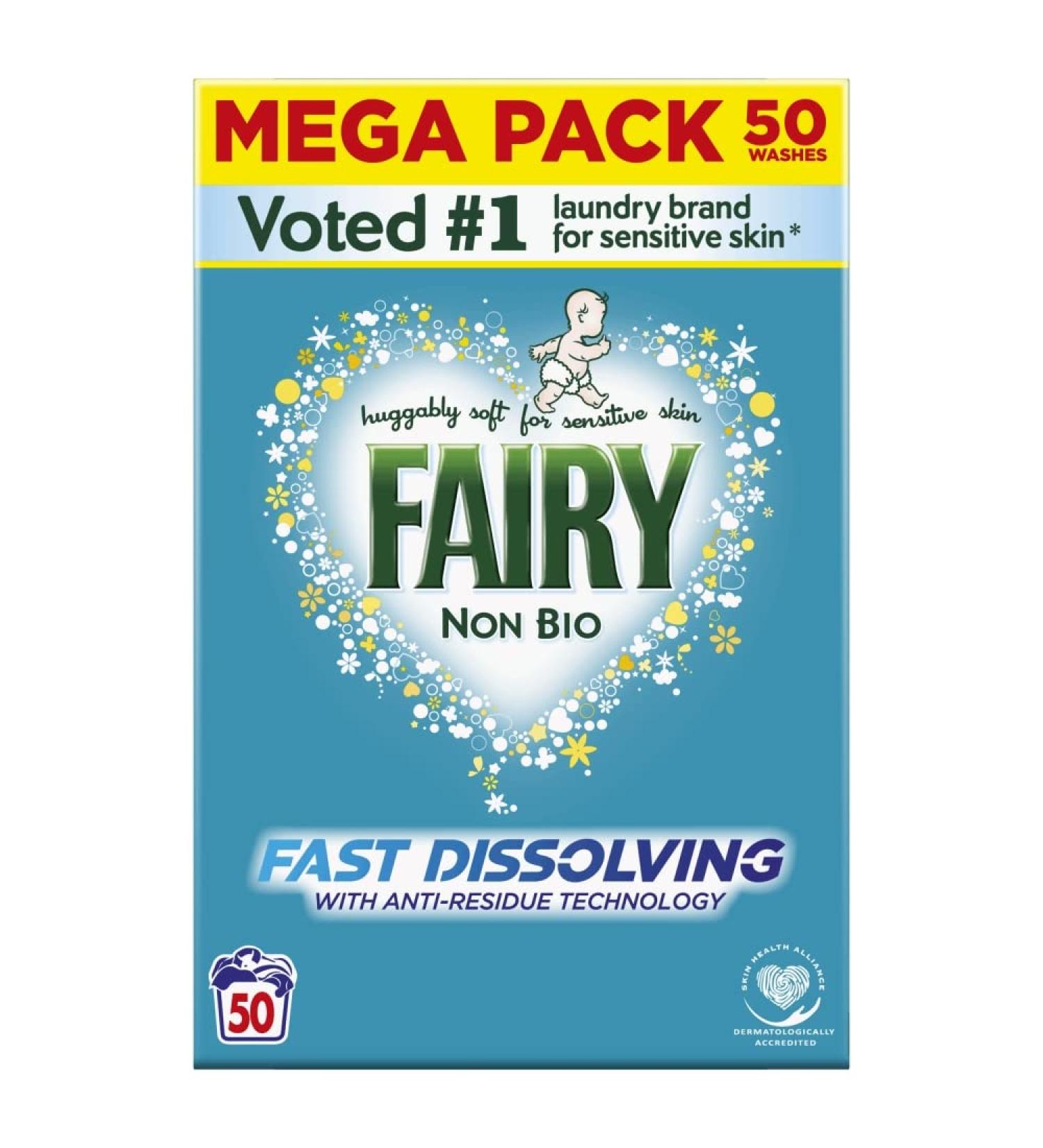 Fairy Non Bio Washing Powderz 3.25kg