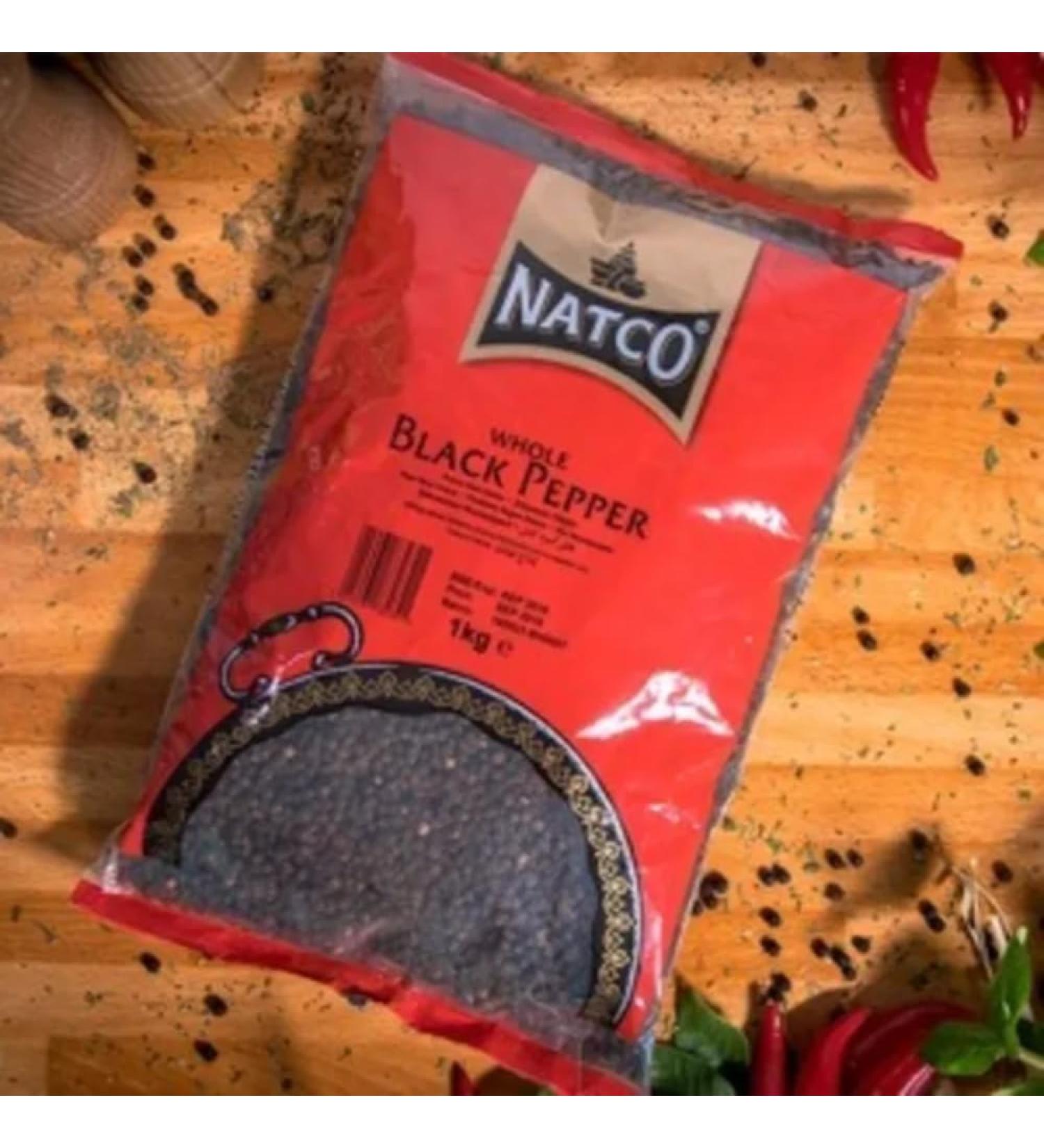 Natco Whole Black Pepper 1kg 1 x 1kg