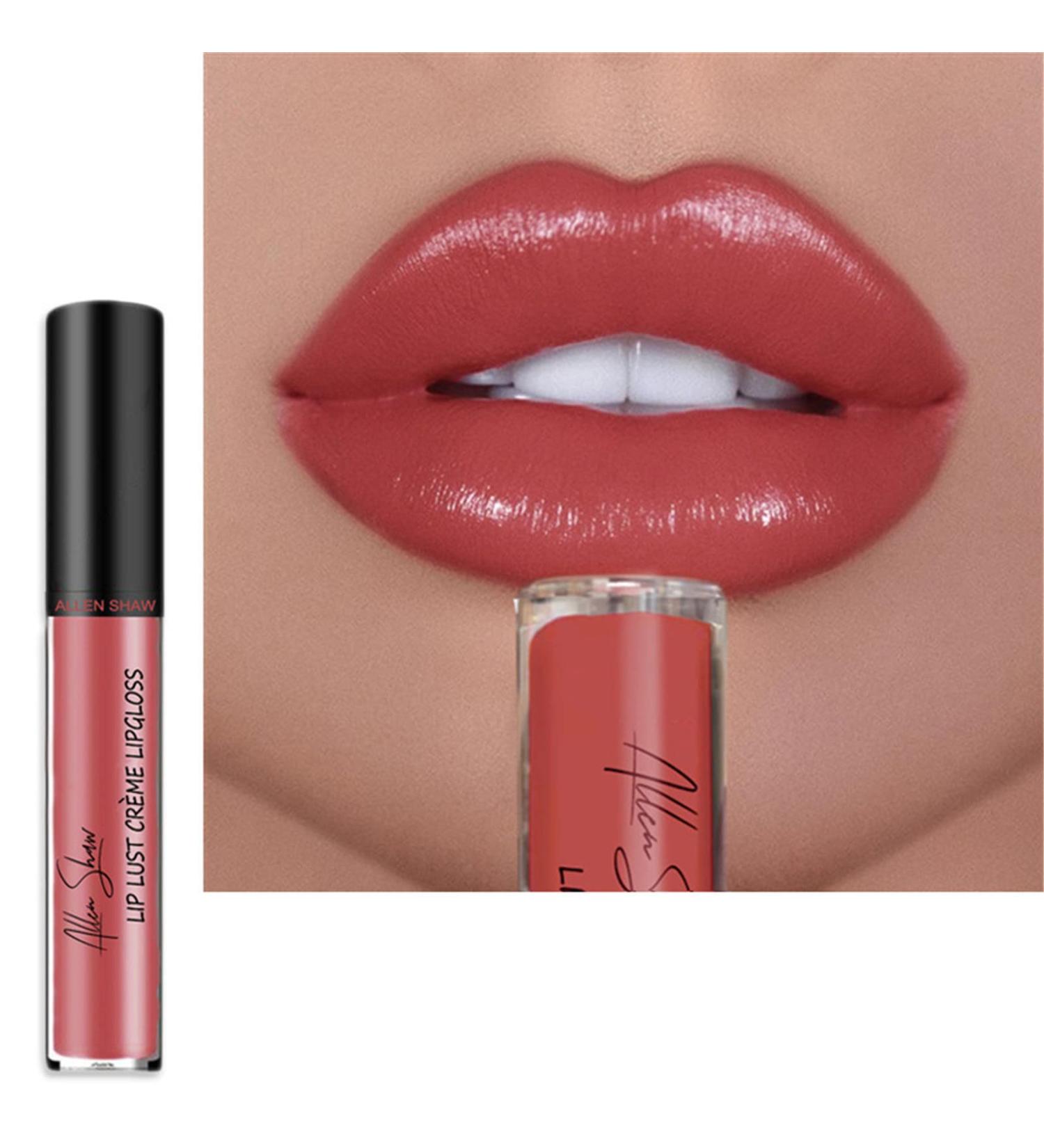 JKMXBX Allen Shaw Lip Lust Creme Lip Gloss - Waterproof, 12 Colors, Long-Lasting Formula - Buy Online on GoSupps.com