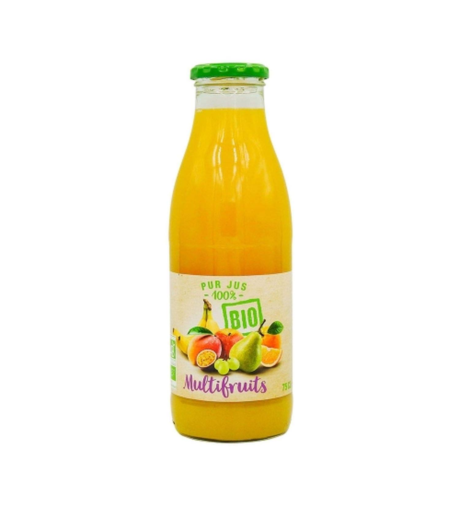 Pure organic multifruit juice - 75cl bottle