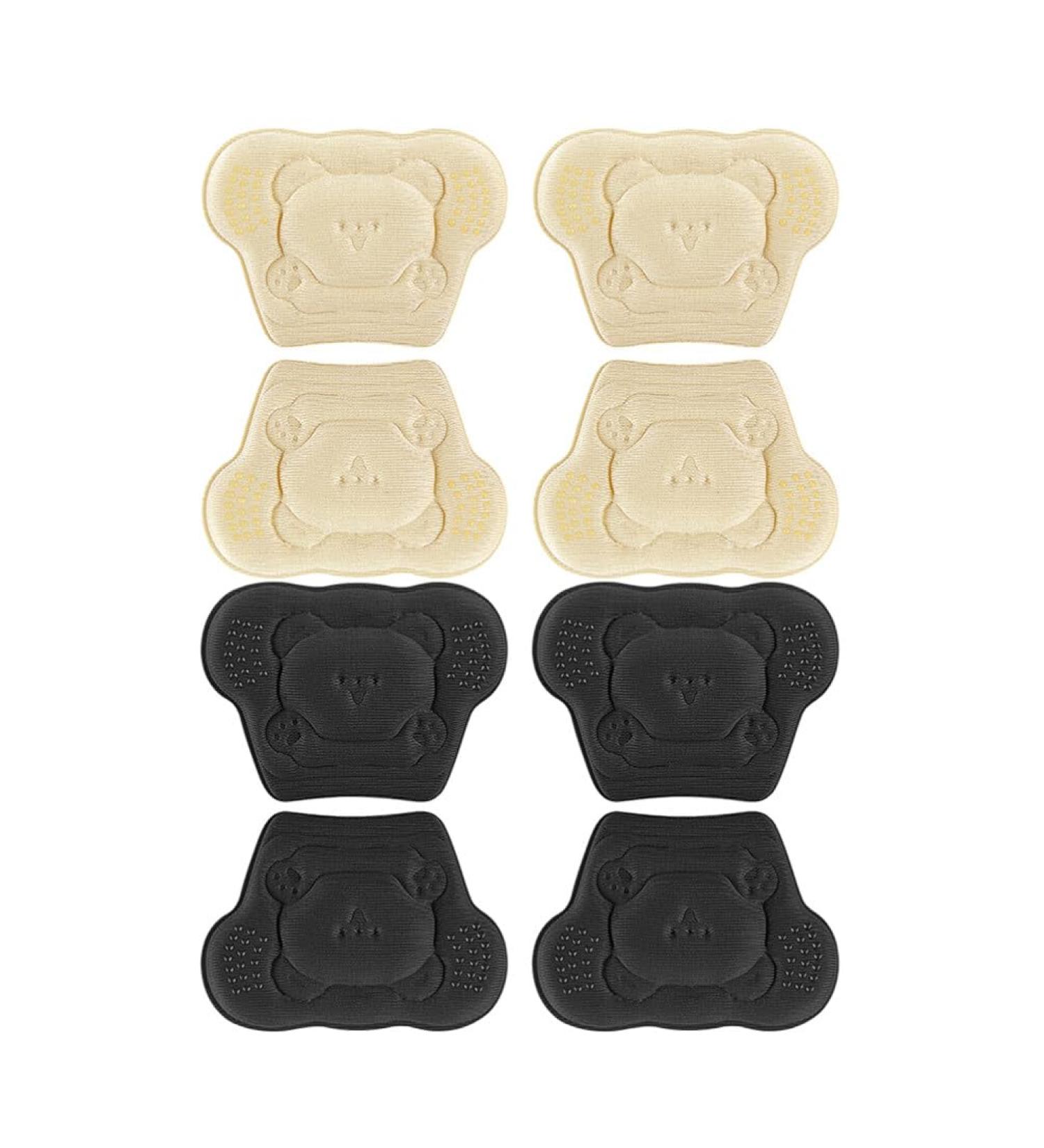 Buy Healvian 4 Pairs Cartoon Bear Heel Cushion Pads - Self-Adhesive Shoe Grips & Insoles Protectors for Oversized Shoes | International Shipping - Buy Online on GoSupps.com
