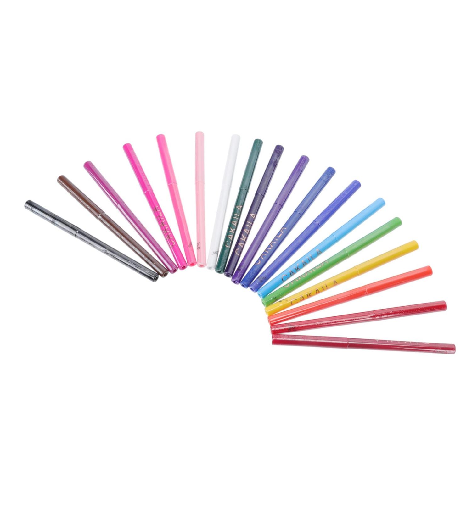 Healvian 18pcs Woman Makeup Tools Eyeliner Drawing Pens Eyeliner Accessories Beautiful Eyeliners - Buy Online on GoSupps.com