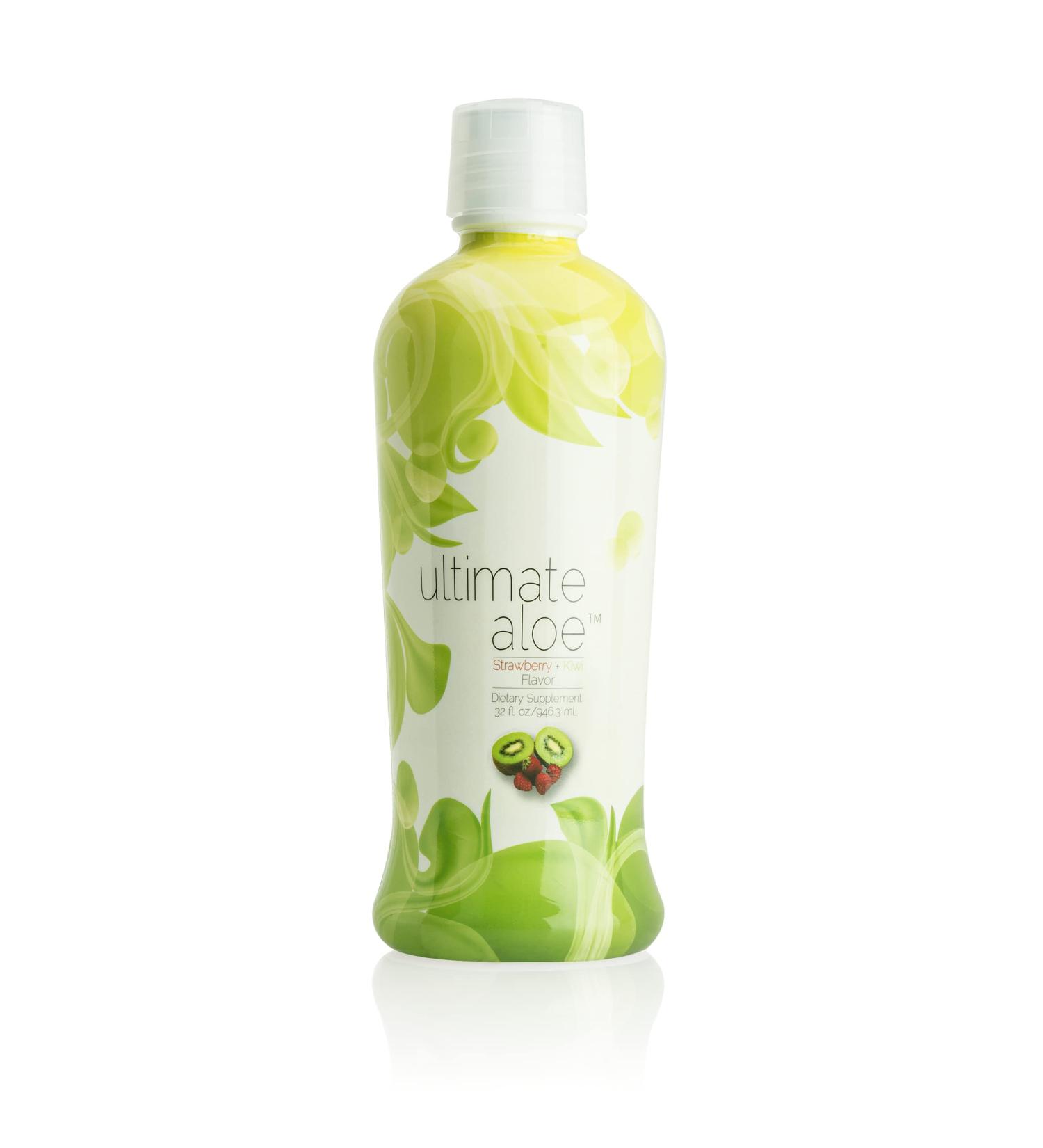 Market America Ultimate Aloe Strawberry Kiwi (16 Servings) - Digestive Health, Immunity, Nutrient Absorption & Healing Support - Buy Online on GoSupps.com