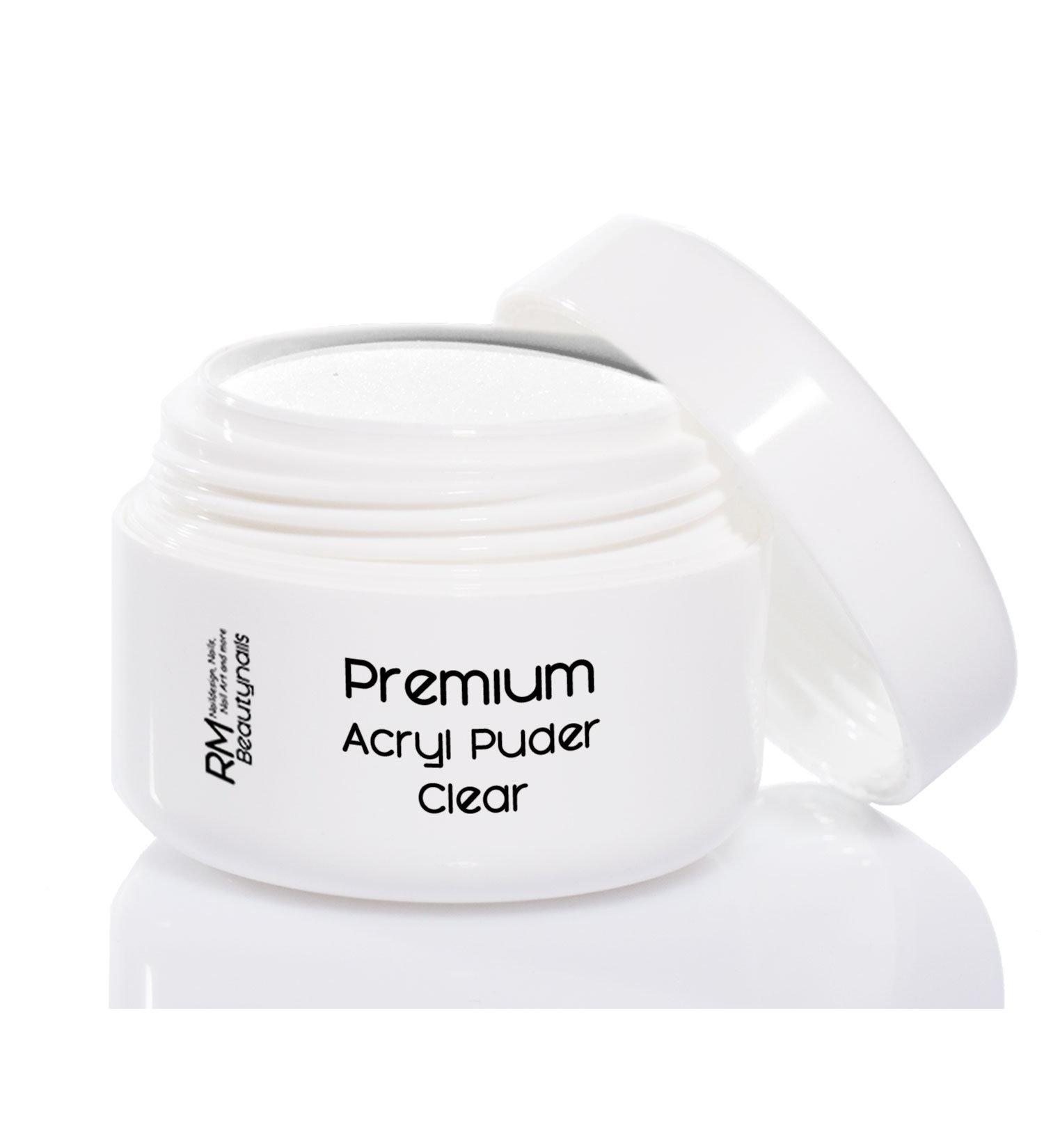 20g Acrylic Powder Clear for Nail Design in Studio Quality (Pack of 1) 20 g (Pack of 1)