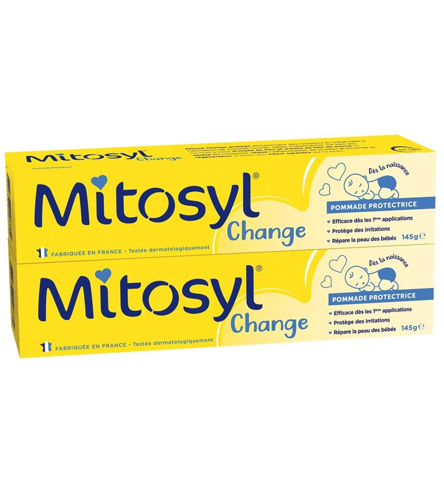 Mitosyl Change Cosmetic Protective Ointment for Baby, 145 g – Pack of 2