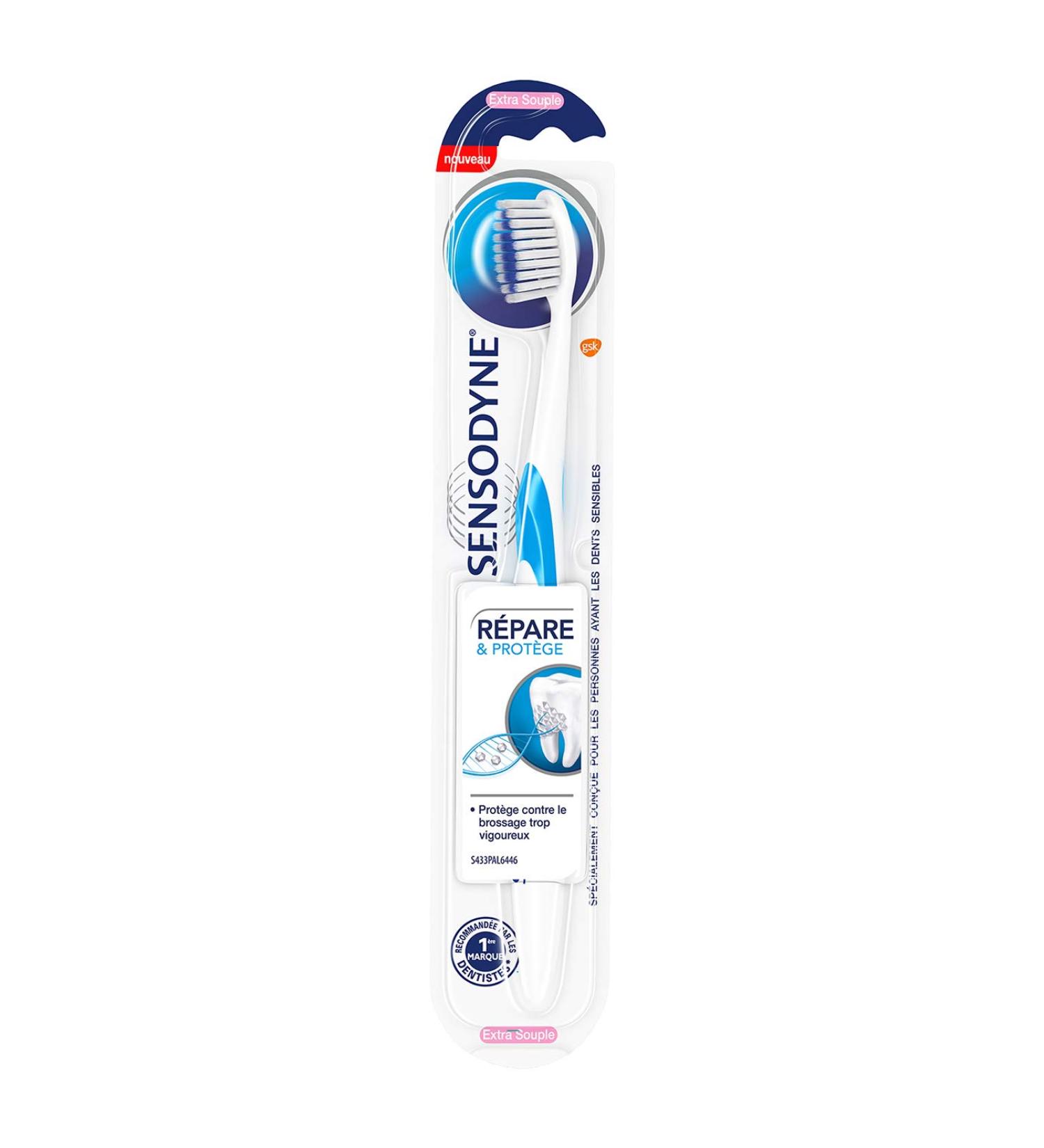 Sensodyne Extra Soft Toothbrush - Repair and Protect for Sensitive Teeth - Buy Online on GoSupps.com