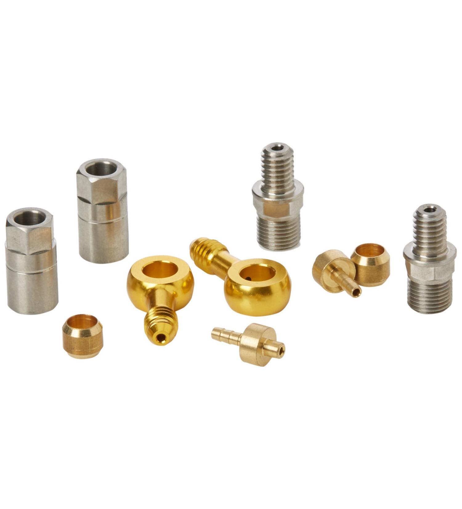 Jagwire - Mountain Pro Disc Brake Hydraulic Hose Quick-Fit Adaptor for Hope Banjo, Mini Trial, Mono