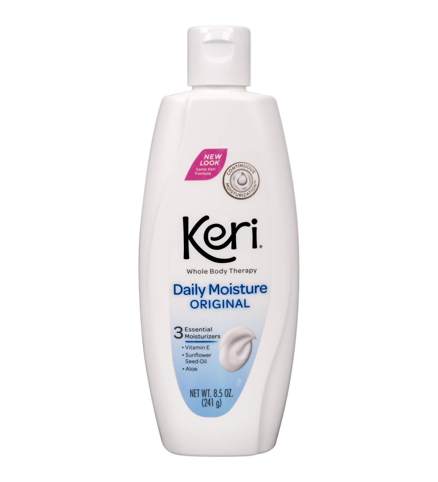 Keri Daily Moisture Original 8.5 oz - Hydrating Body Lotion - Skin Care Essential - Buy Online on GoSupps.com