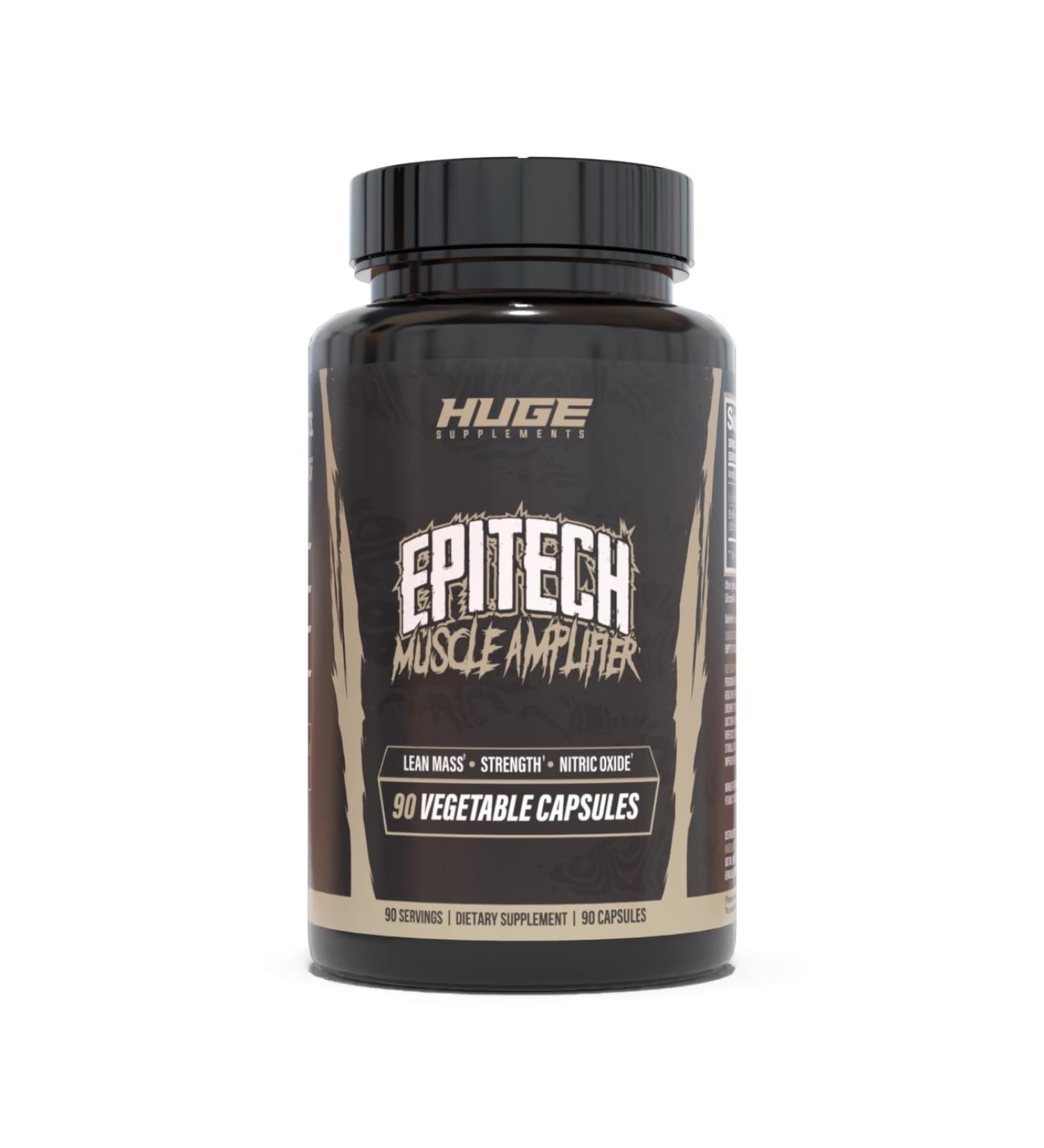 Epitech Epicatechin Supplement Natural Myostatin Inhibitor for Muscle Growth Optimally Dosed Added BioPerine for Maximum Absorption Boosts Endurance Nitric Oxide & Recovery 90 Servings - Buy Online on GoSupps.com