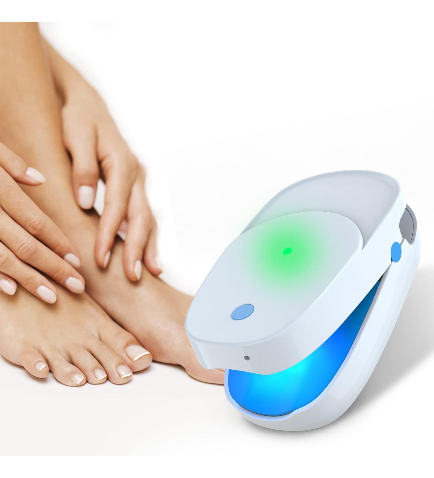 Nail Fungus Cleaning Laser Device - Revolutionary Home Treatment for Onychomycosis | Effective Light Therapy for Fingernails and Toenails - Buy Online on GoSupps.com
