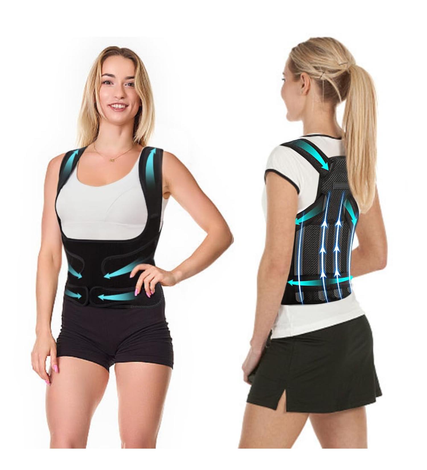 Posture Correction Belt for Men & Women | Infreecs Move Straight | Relieve Back & Shoulder Pain | Improve Upright Posture - Buy Online on GoSupps.com