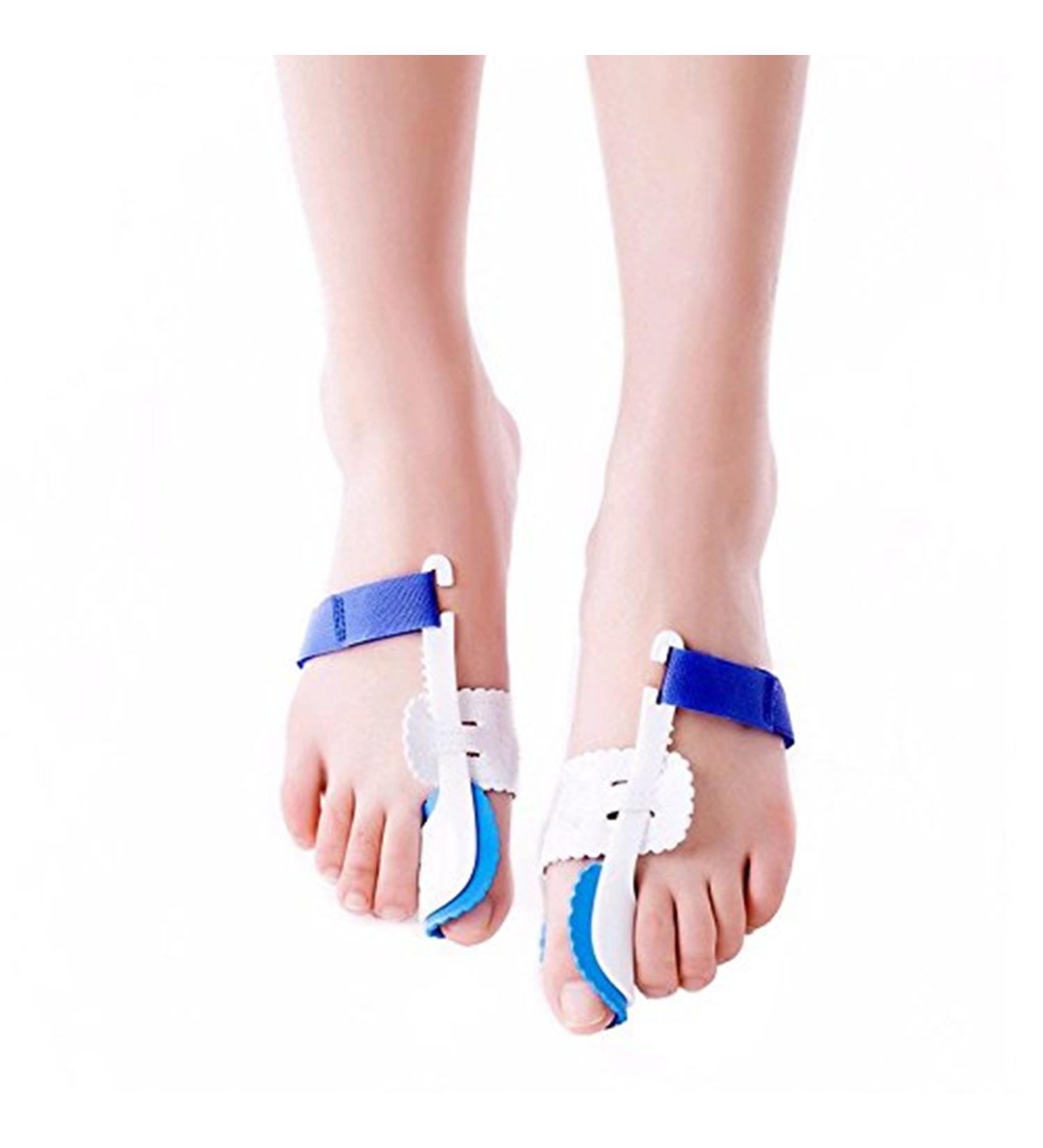 HiiBaby Night Time Splint Big Toe Straightener Bunion Hallux Valgus Corrector Regulator Stretcher Support Separators Foot Care Pain Relief Plastic Big Toe Straightener Corrector - Buy Online on GoSupps.com