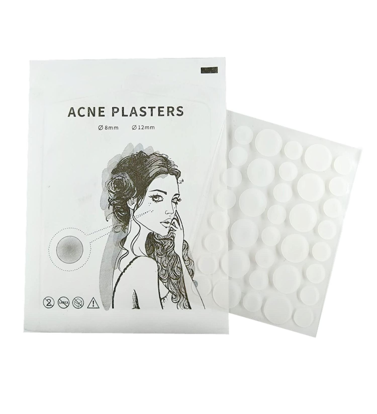 ZHIYE Pimple Patches 36 Spot Patches Hydrocolloid Patches Invisible Acne Stickers for Skin Treatment (8mm 12mm) - Buy Online on GoSupps.com