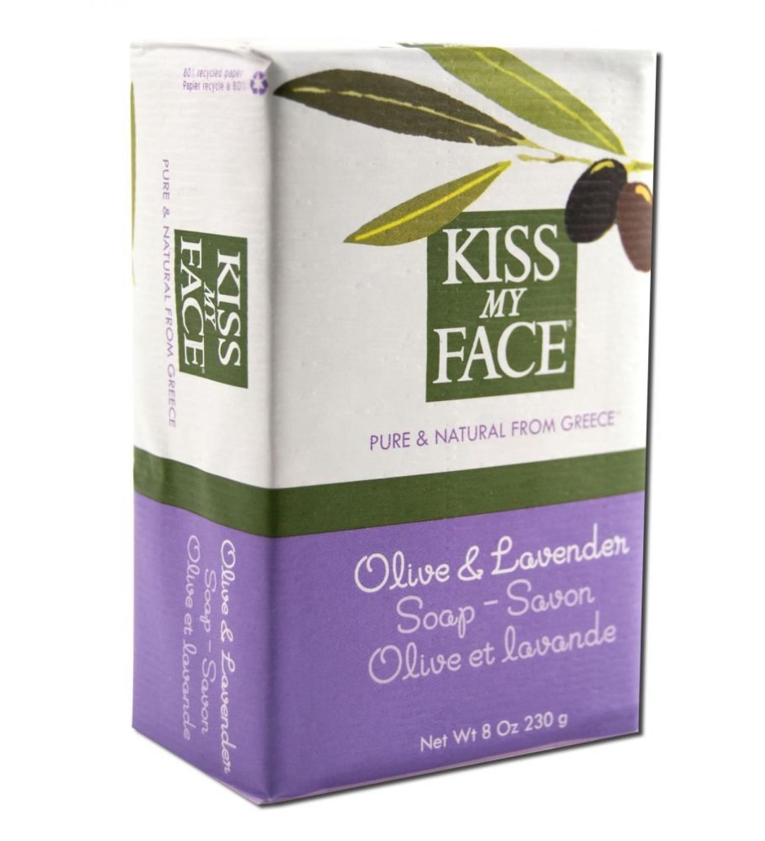 Kiss My Face Soap Bar Olive & Lavender 8 oz
